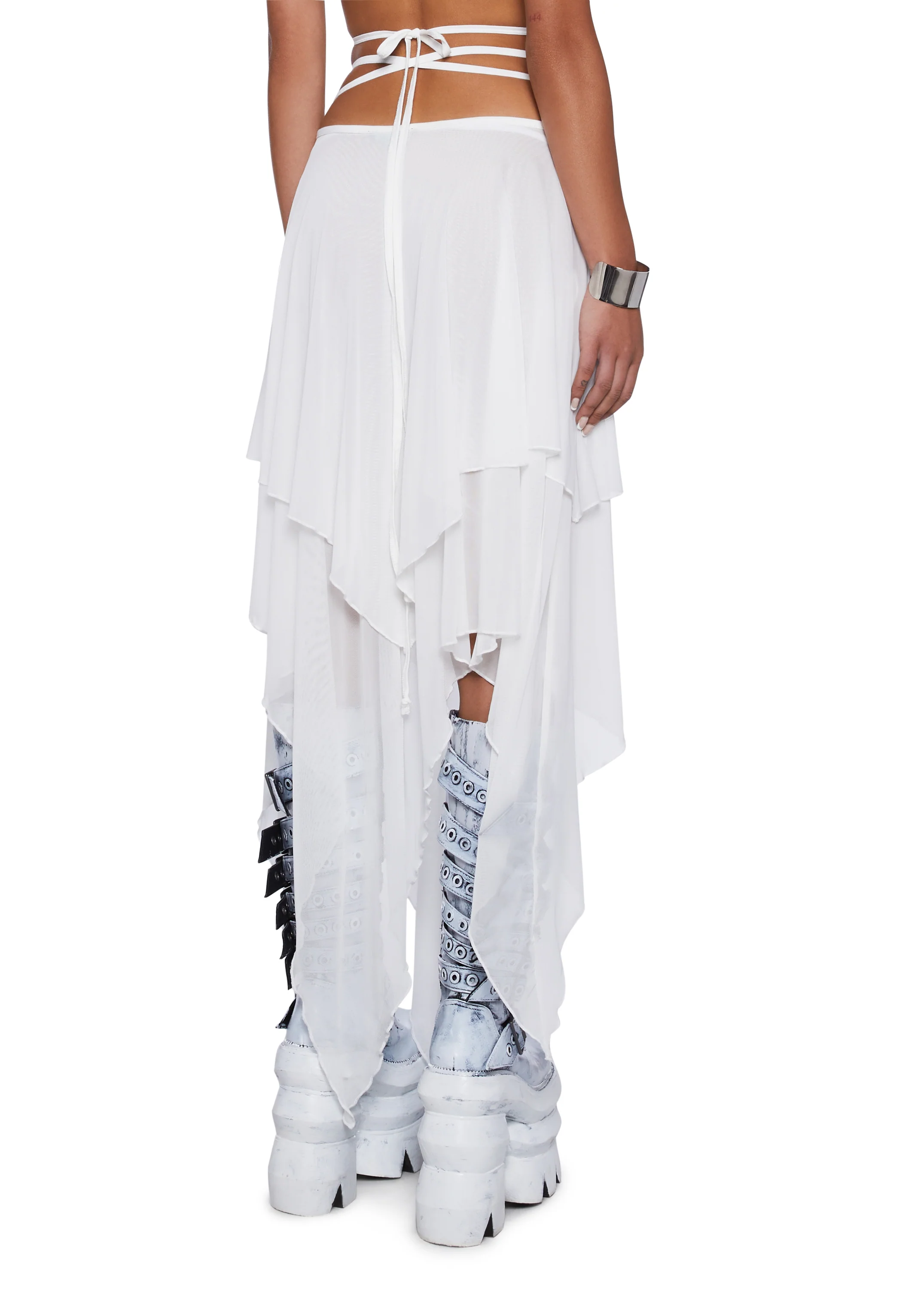Desolate Dystopia Midi Skirt - Image 4
