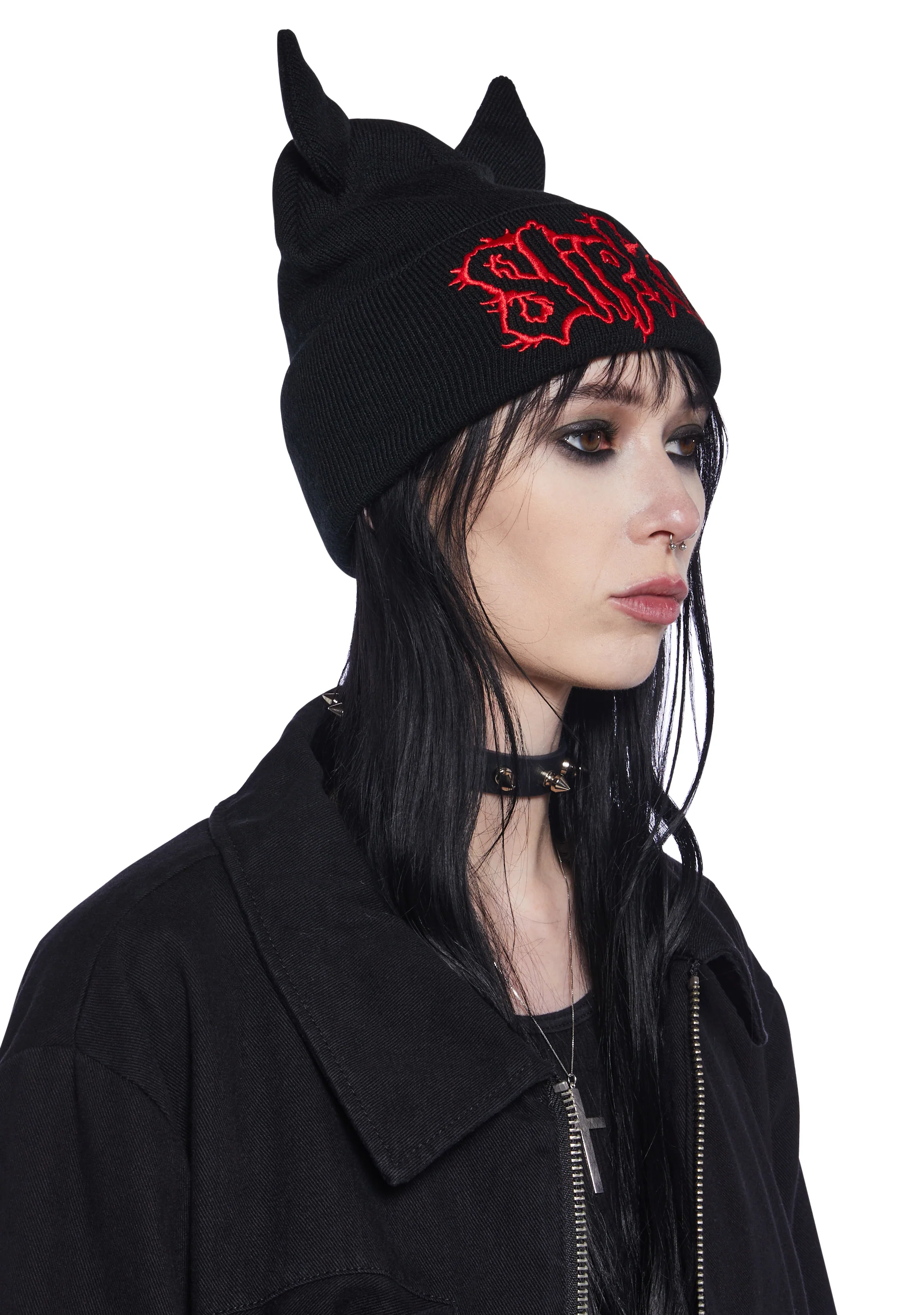 Devil In I Knit Beanie - Image 2