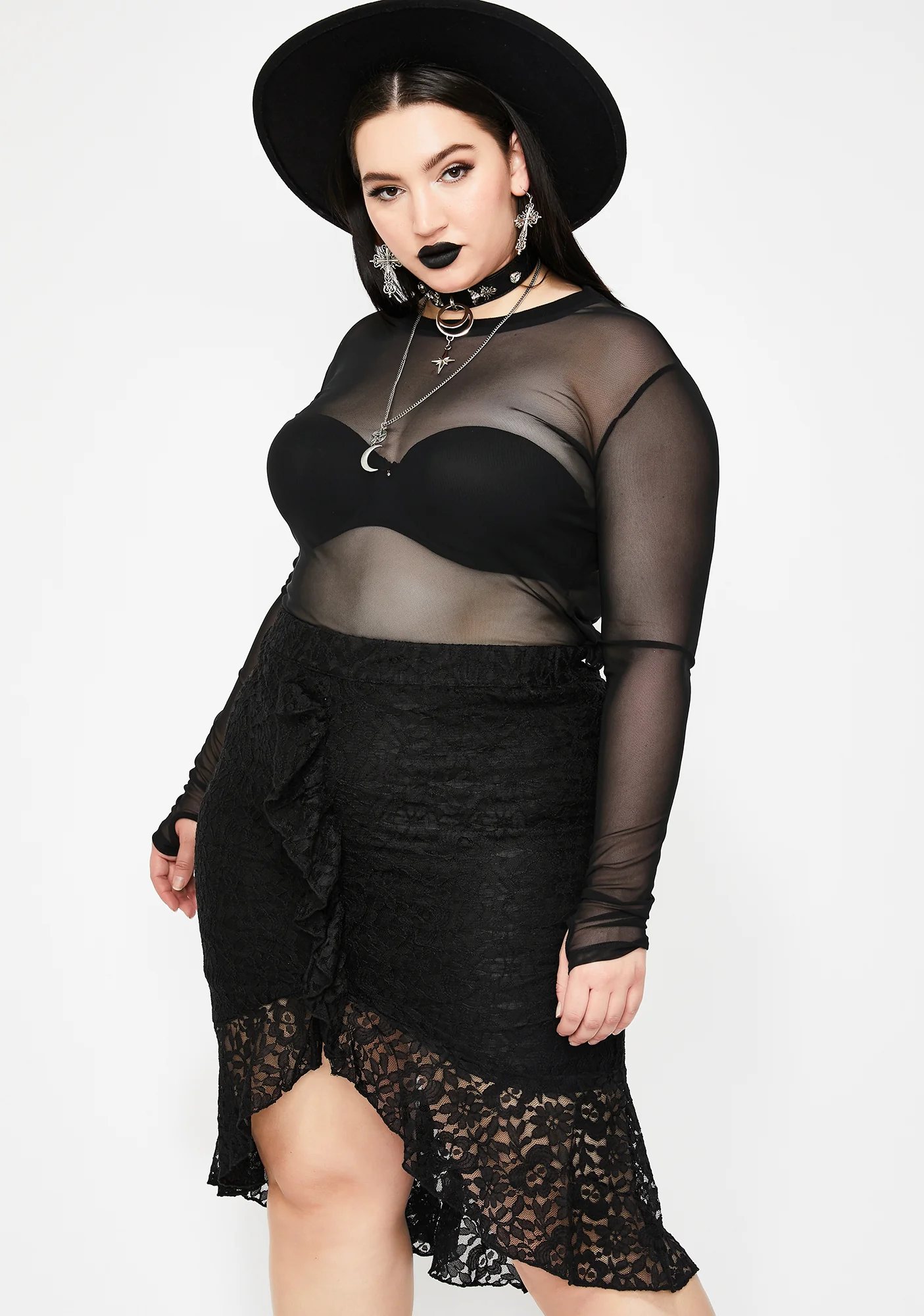 Devious Daydream Lace Skirt - Image 2