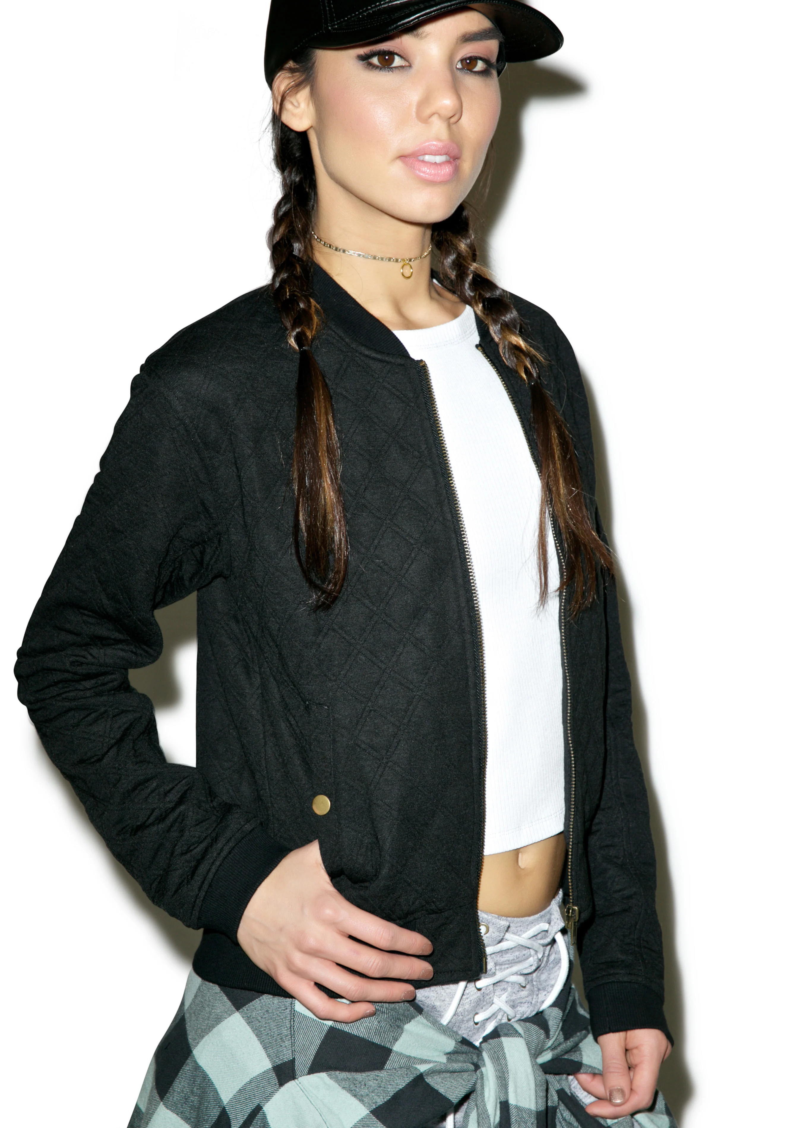 Diamonds Dancin' Bomber Jacket - Image 3