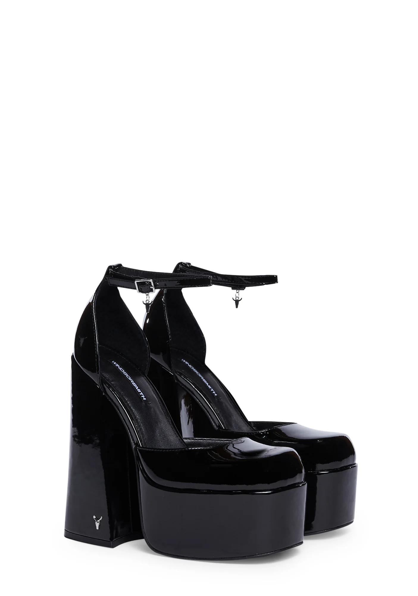 Diamonds Patent Leather Heels - Image 3