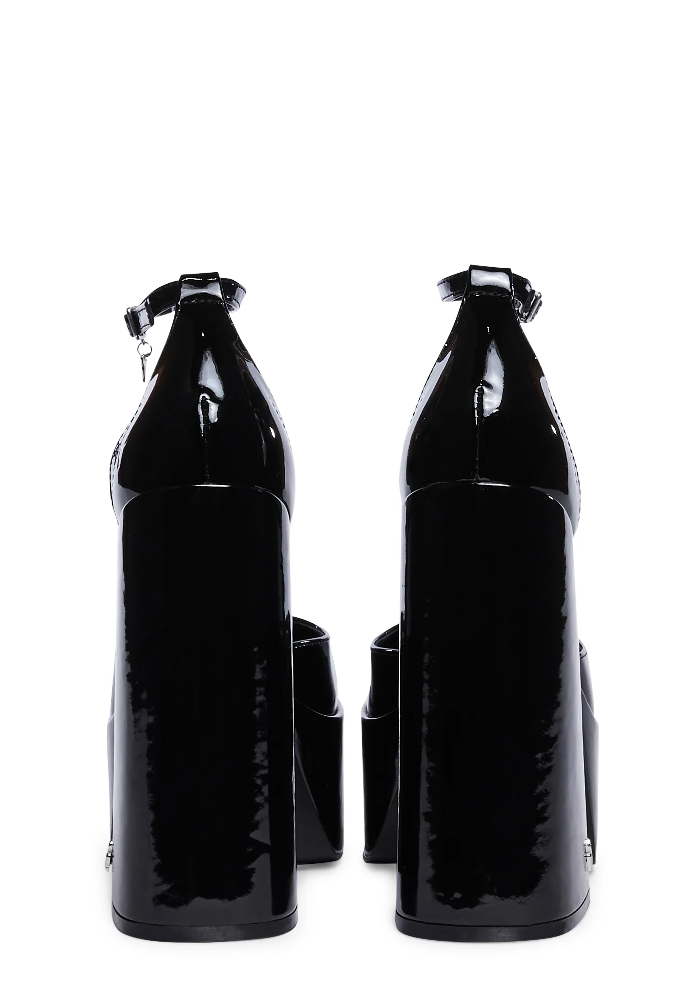 Diamonds Patent Leather Heels - Image 4