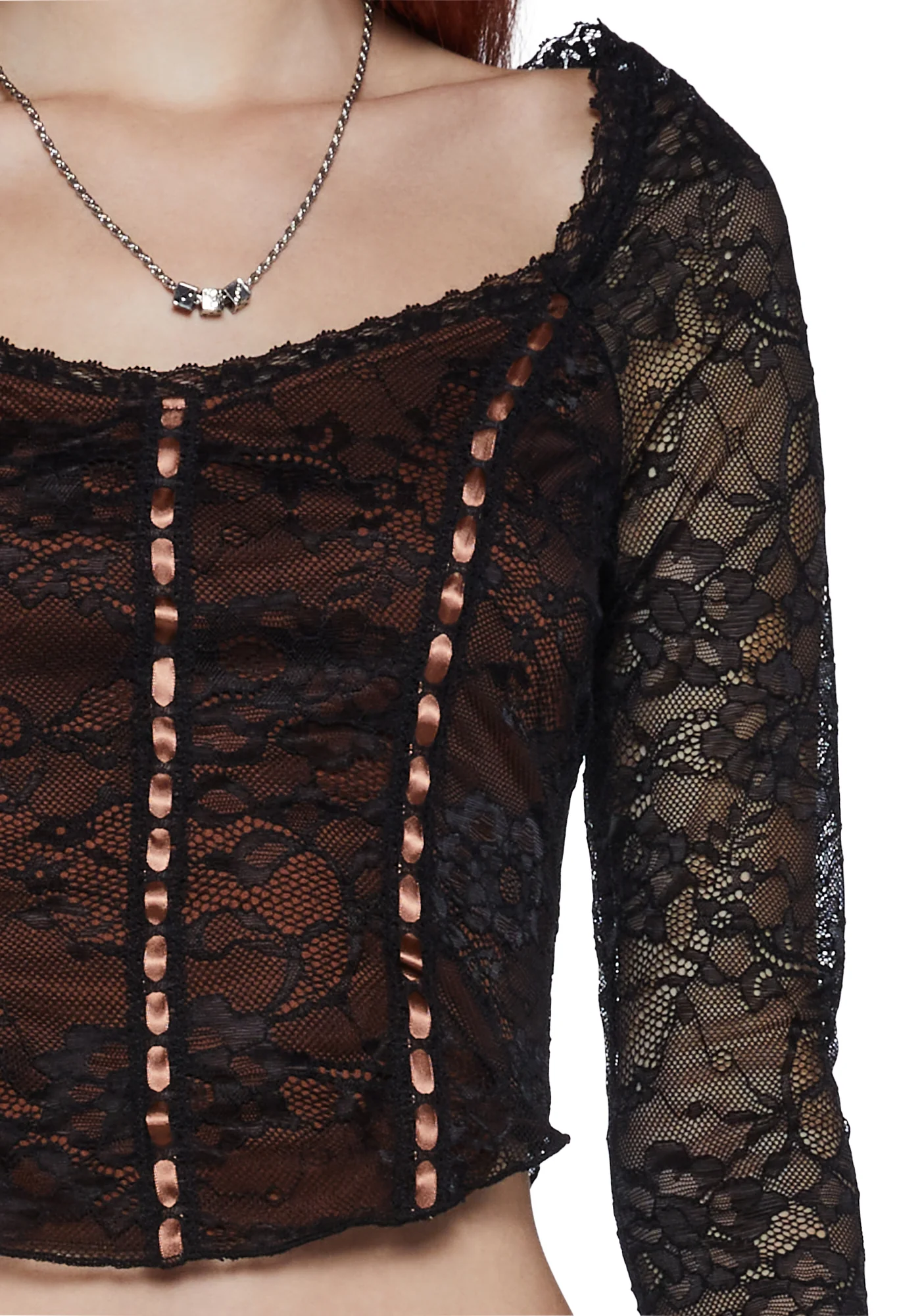 Diary Confessional Long Sleeve Top - Image 5