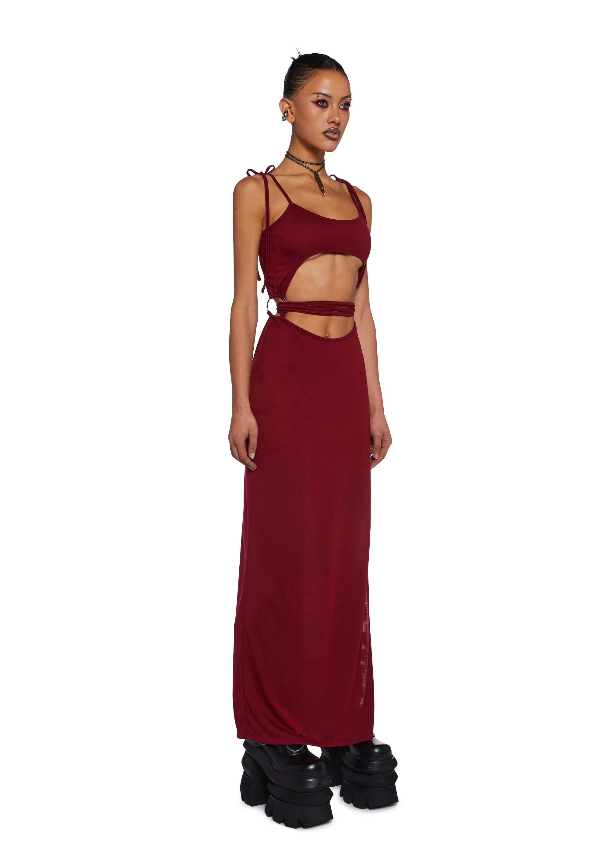 Diatonic Cut Out Maxi Dress - Image 3