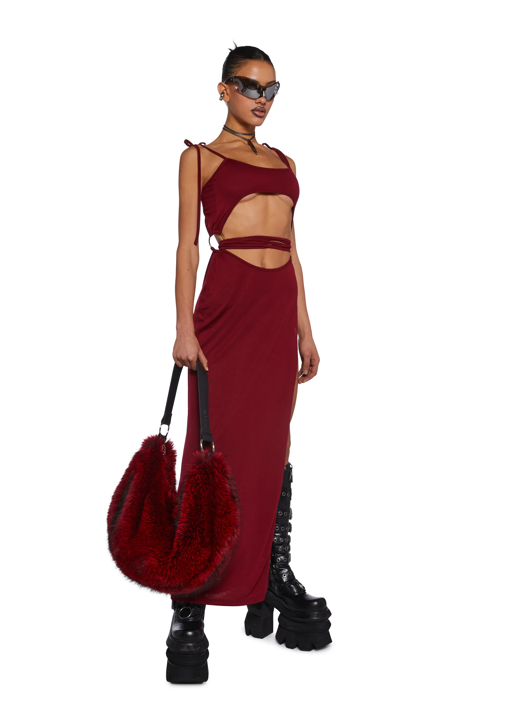 Diatonic Cut Out Maxi Dress - Image 5