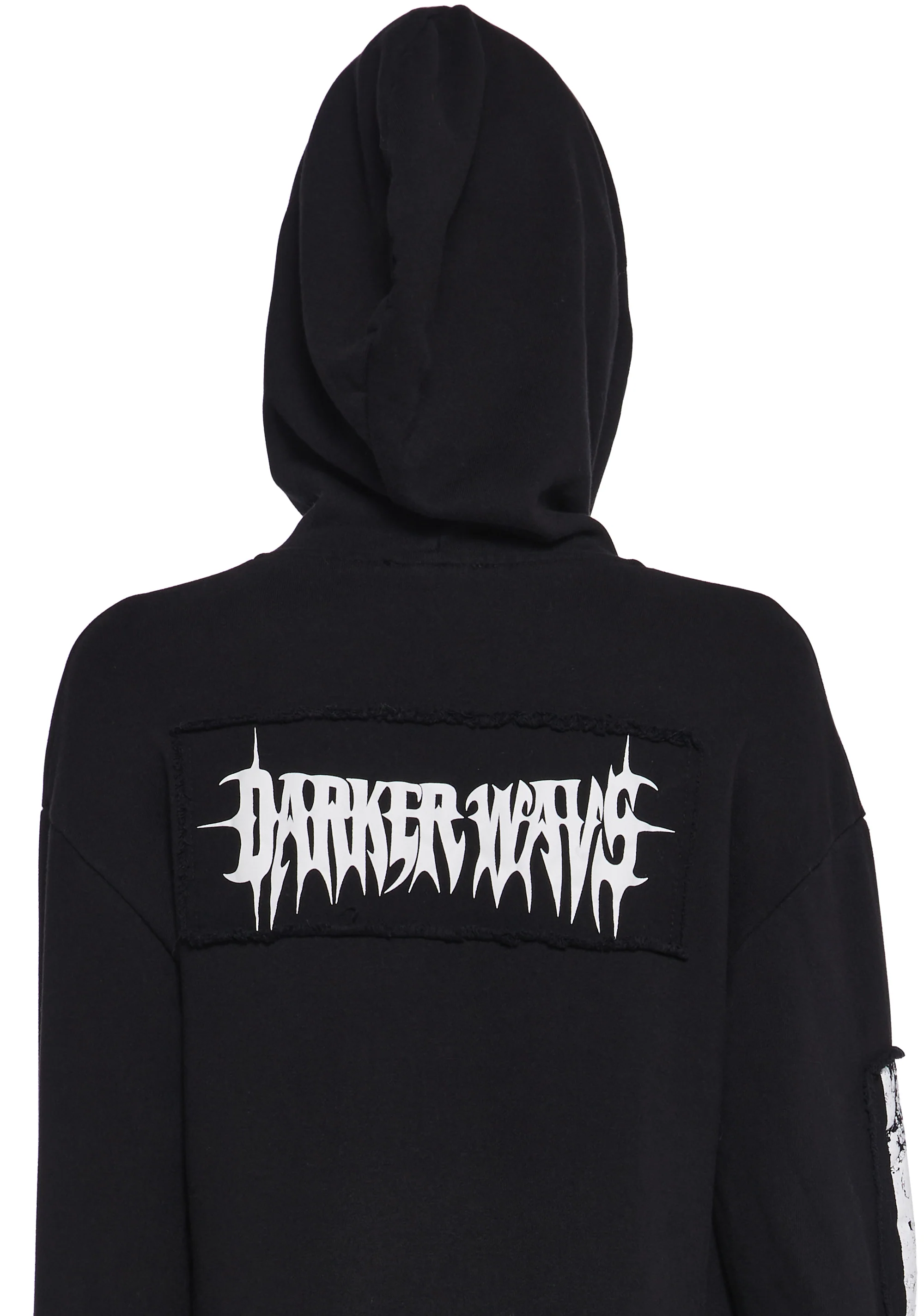 Diatonic Hoodie Duster With Patches - Image 5
