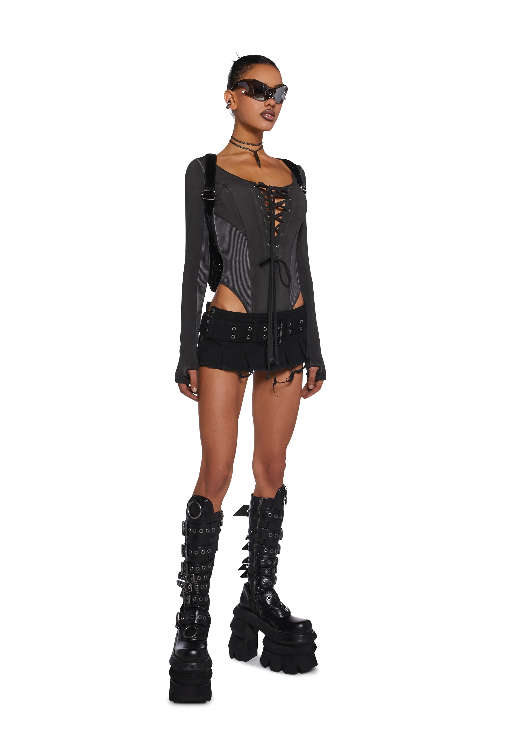 Diatonic Jersey Ribbed Bodysuit - Image 2