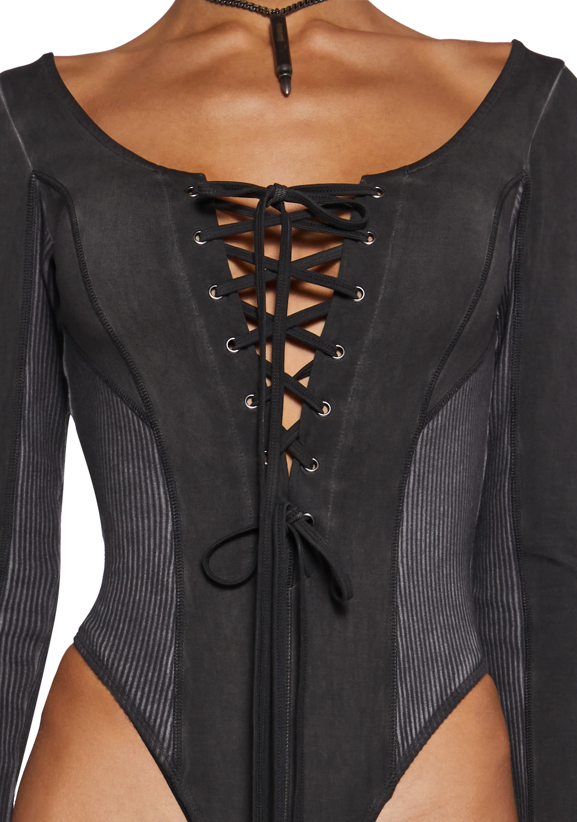 Diatonic Jersey Ribbed Bodysuit - Image 5