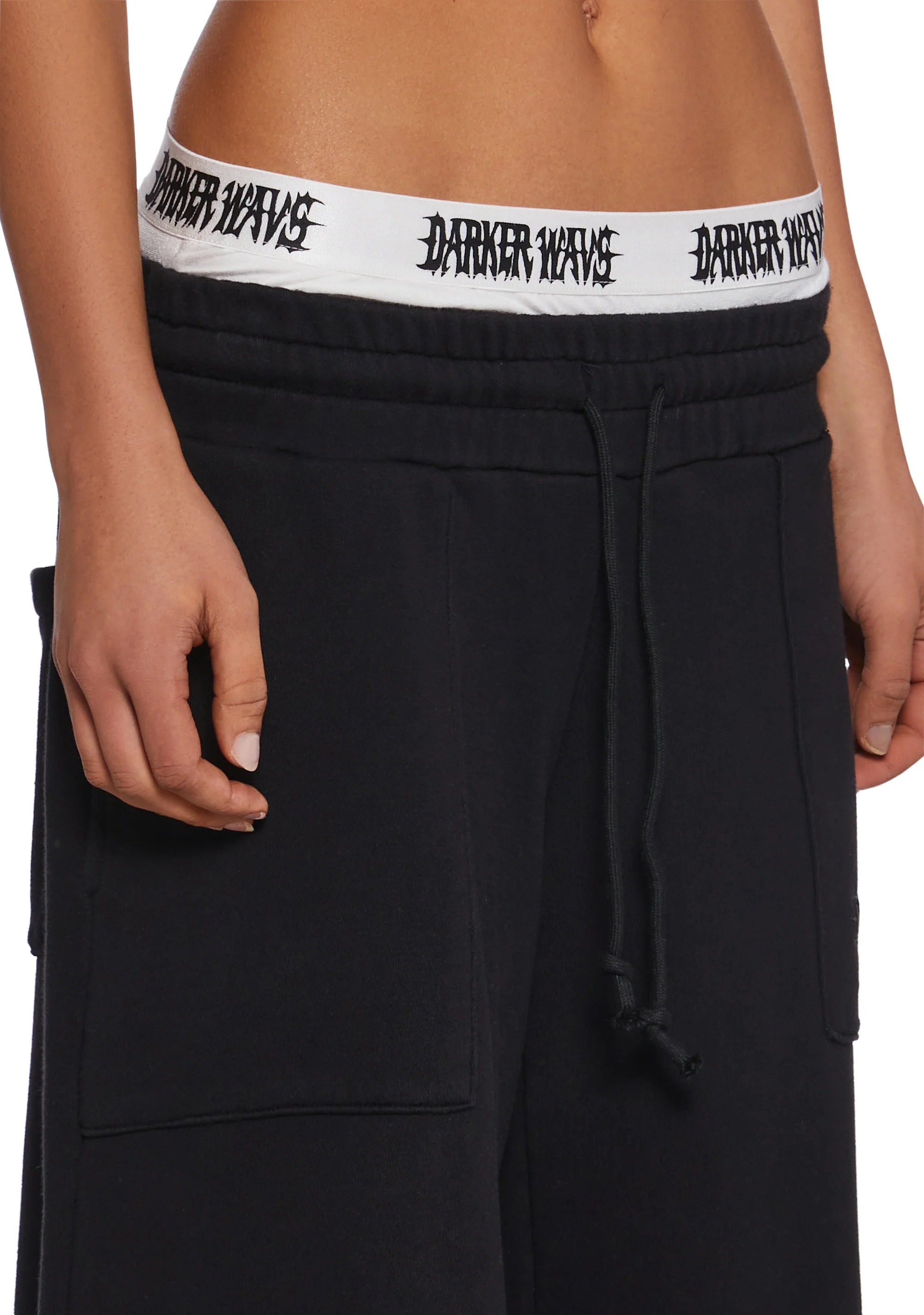 Diatonic Boxer Waistband Wide Leg Sweatpants - Image 2