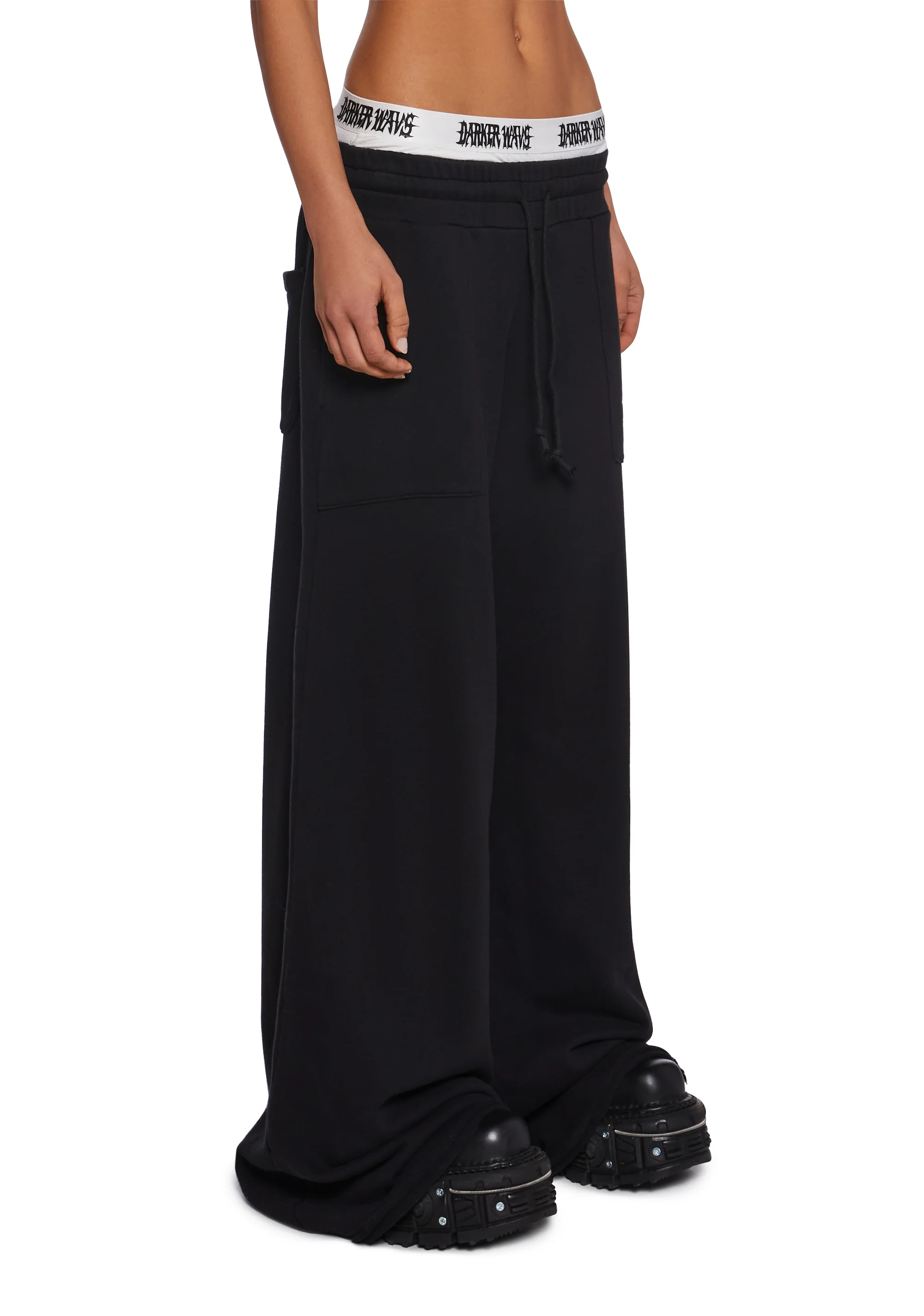Diatonic Boxer Waistband Wide Leg Sweatpants - Image 3