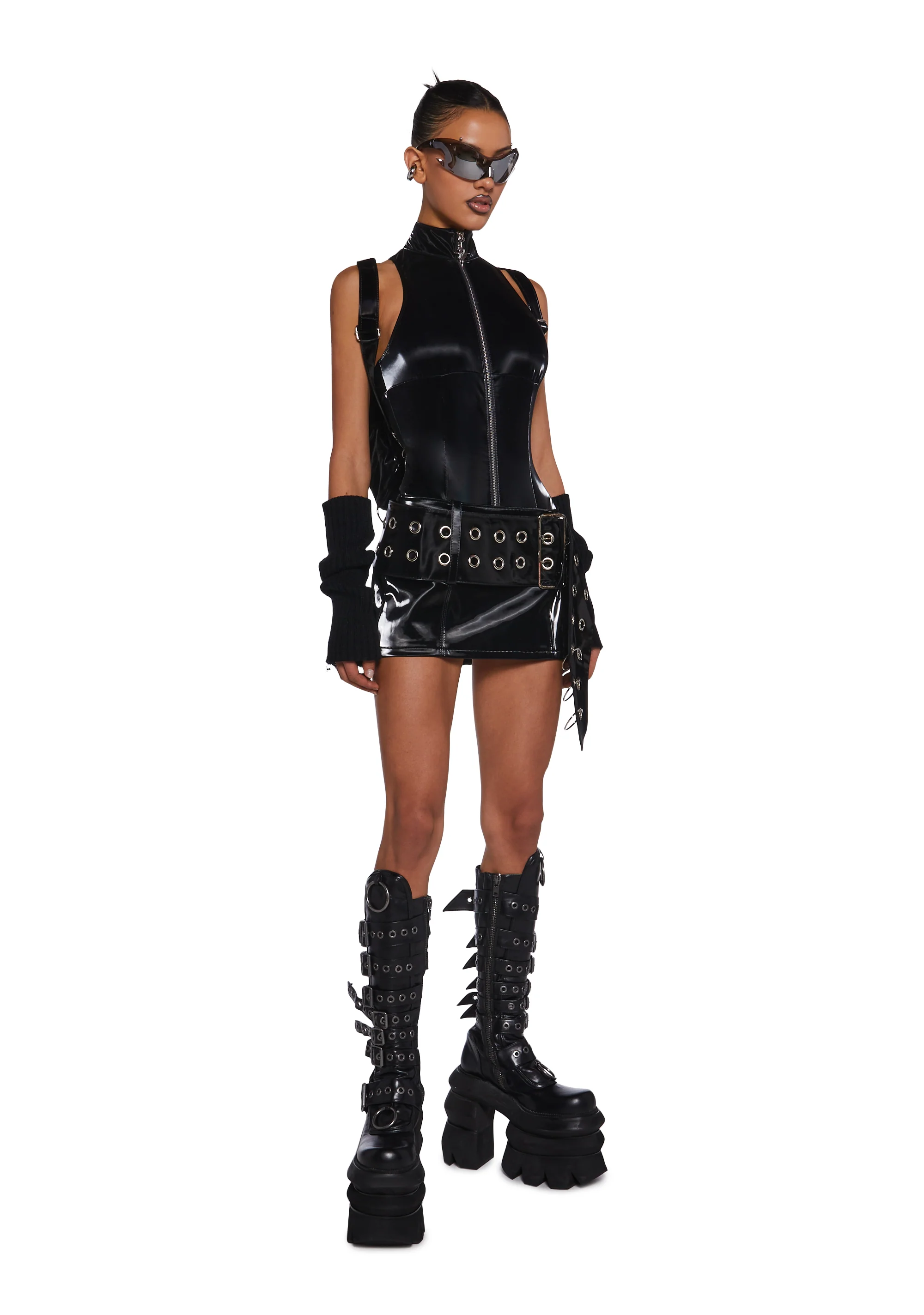 Diatonic Sleeveless Romper - Image 2
