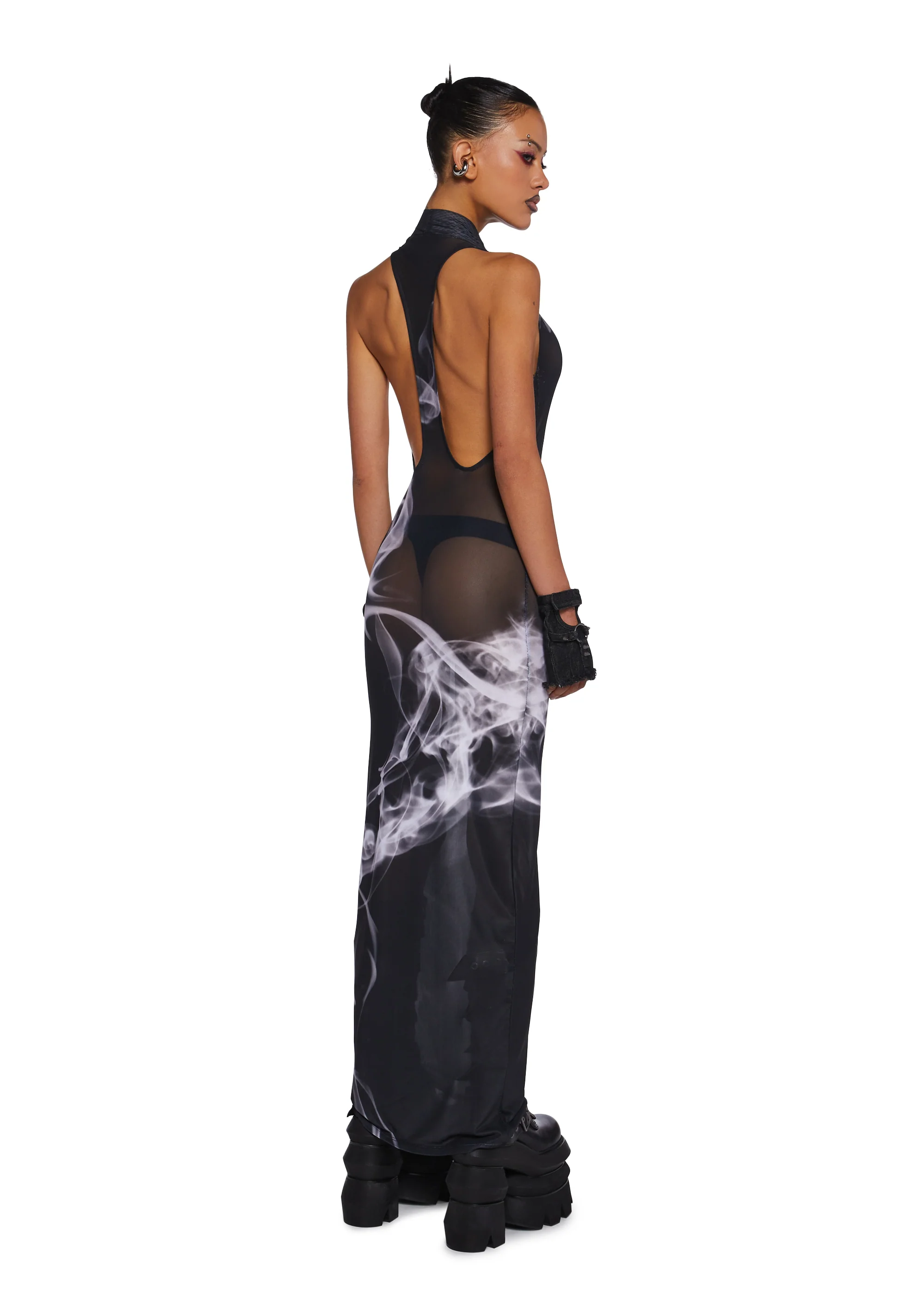 Diatonic Smoke Maxi Dress - Image 4