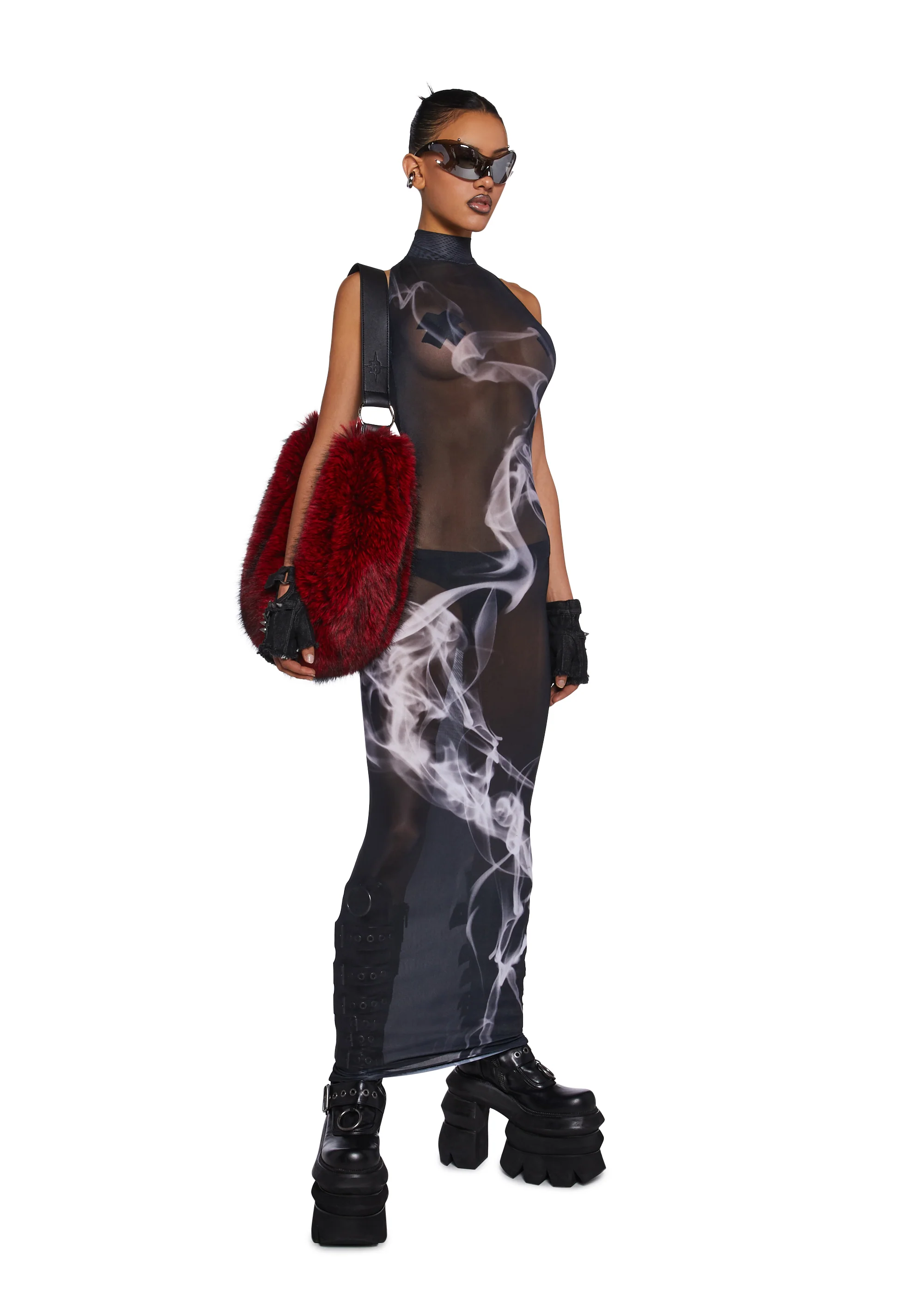 Diatonic Smoke Maxi Dress - Image 5