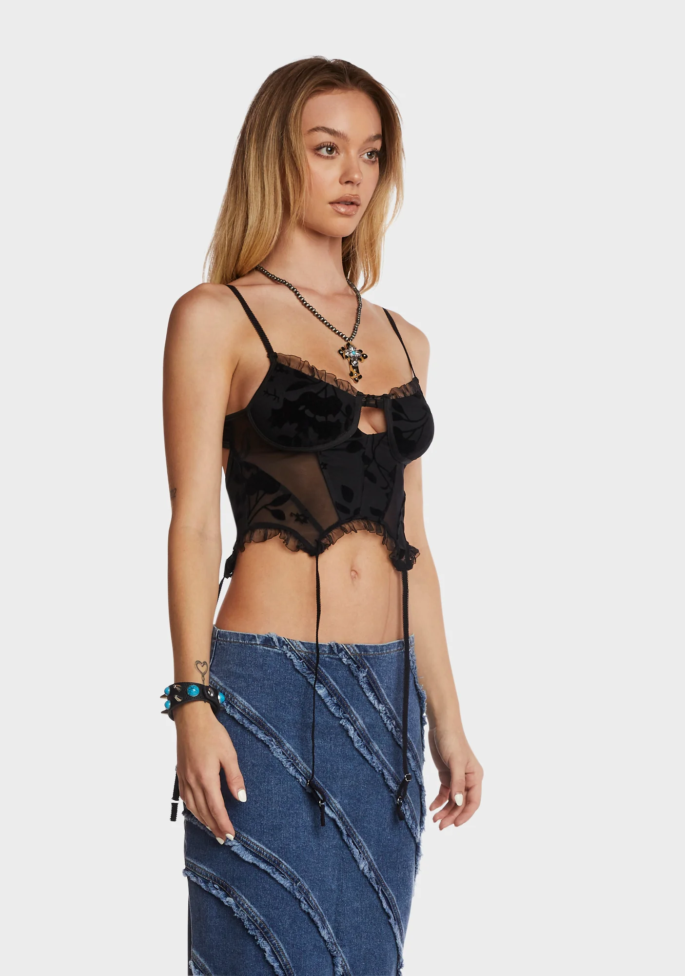 Digital Flirt Corset Top - Image 3