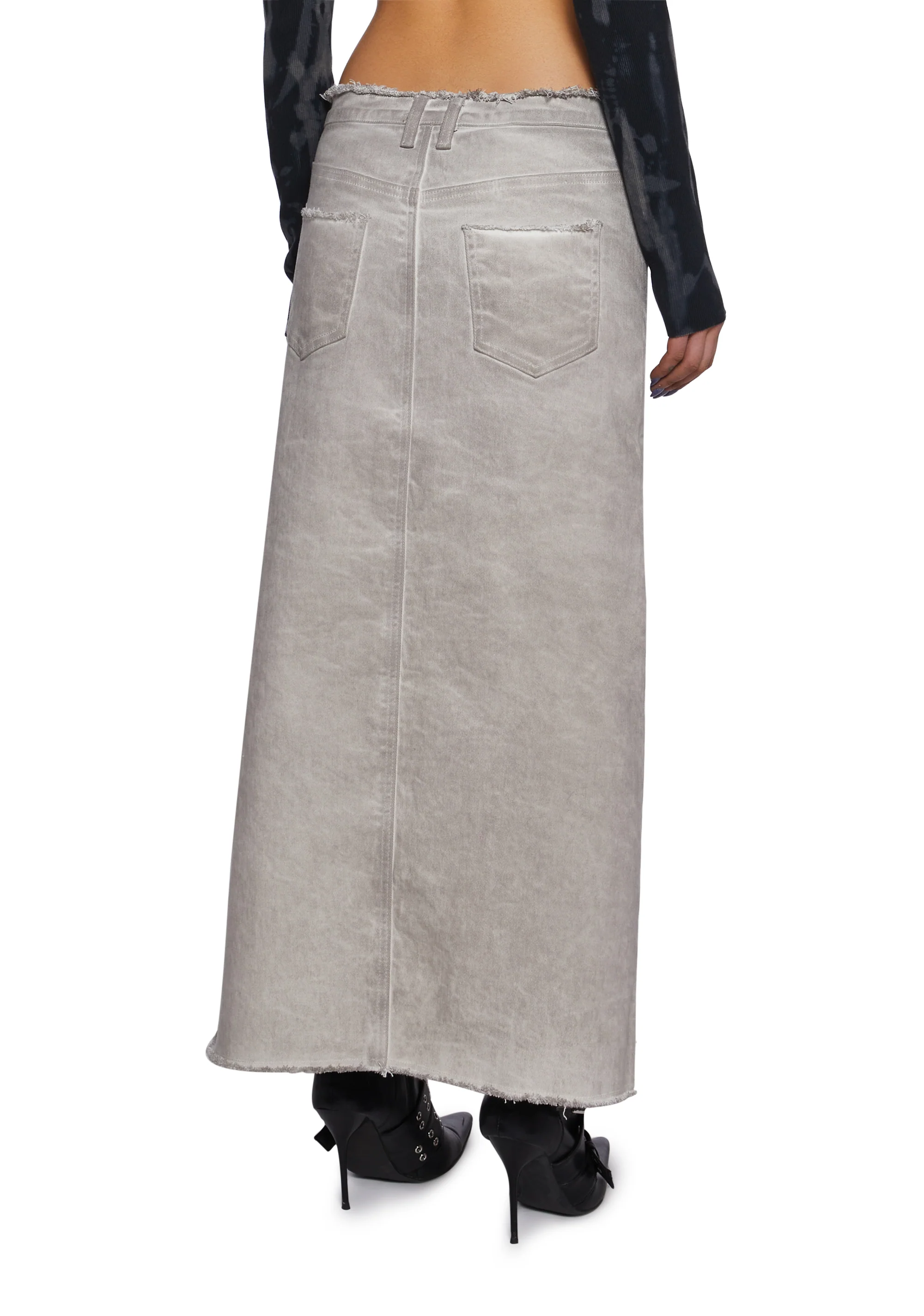 Digital Mix Midi Skirt - Image 4