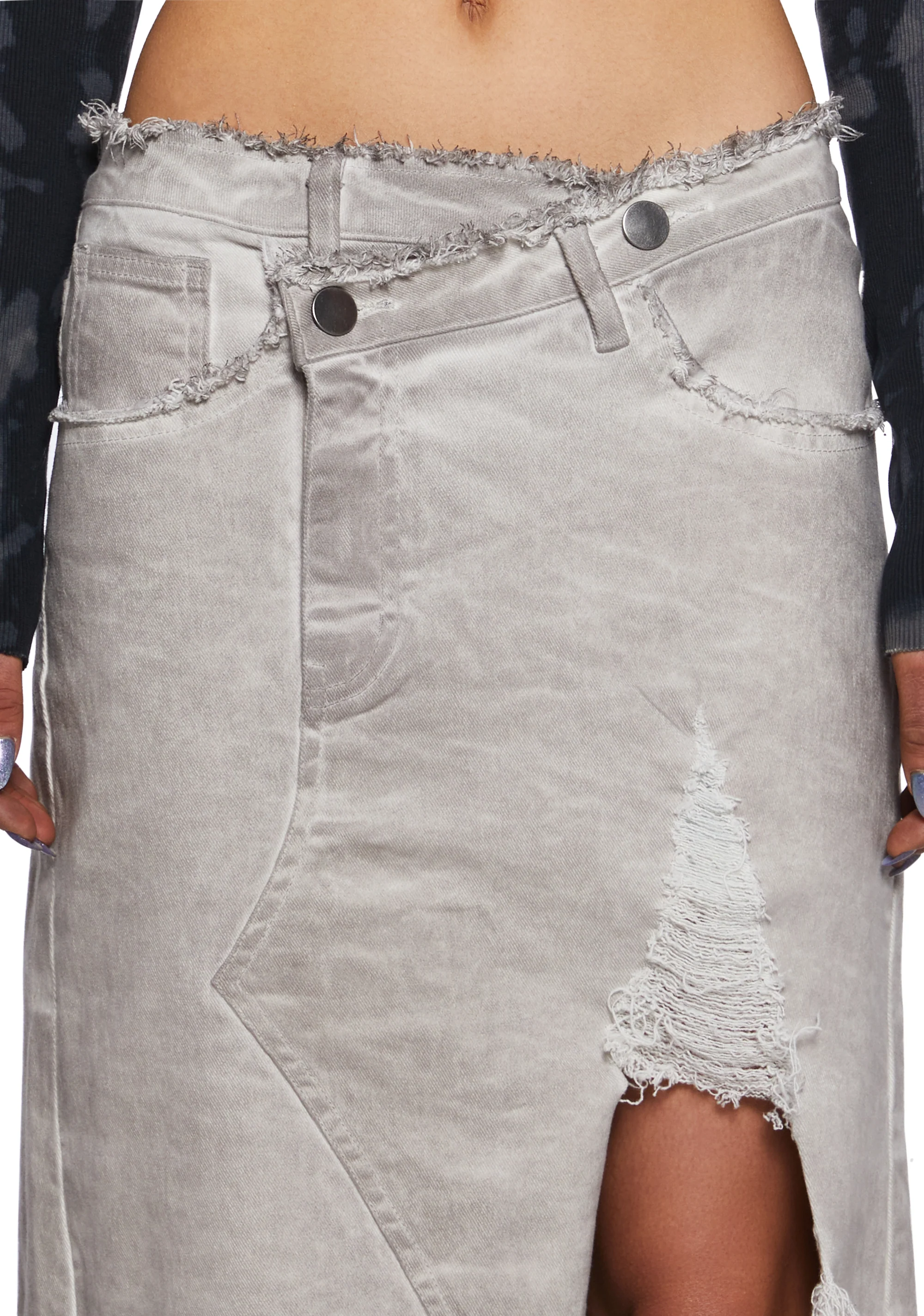 Digital Mix Midi Skirt - Image 5