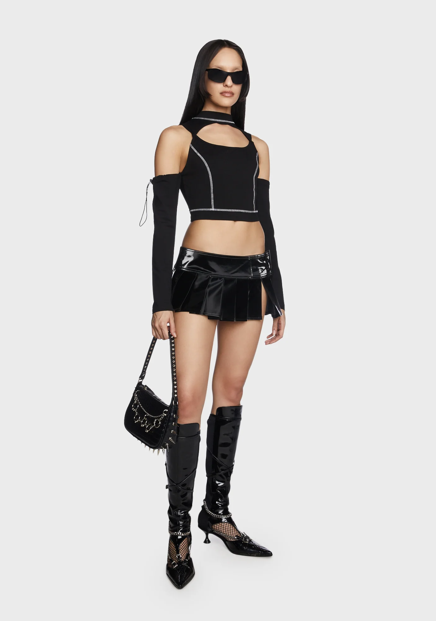 Digitized Desire Crop Top - Image 3