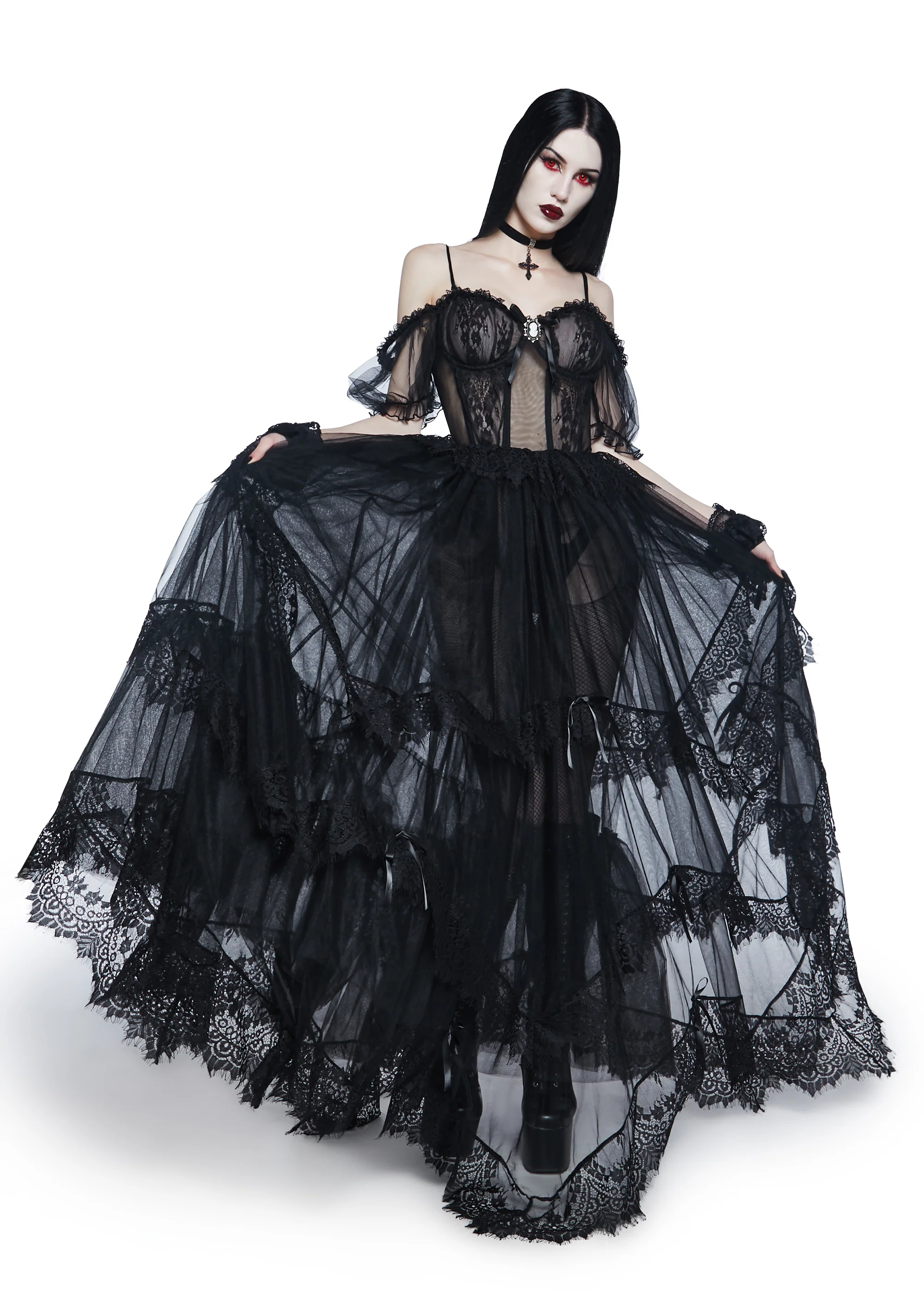 Dine And Die Maxi Dress - Image 6