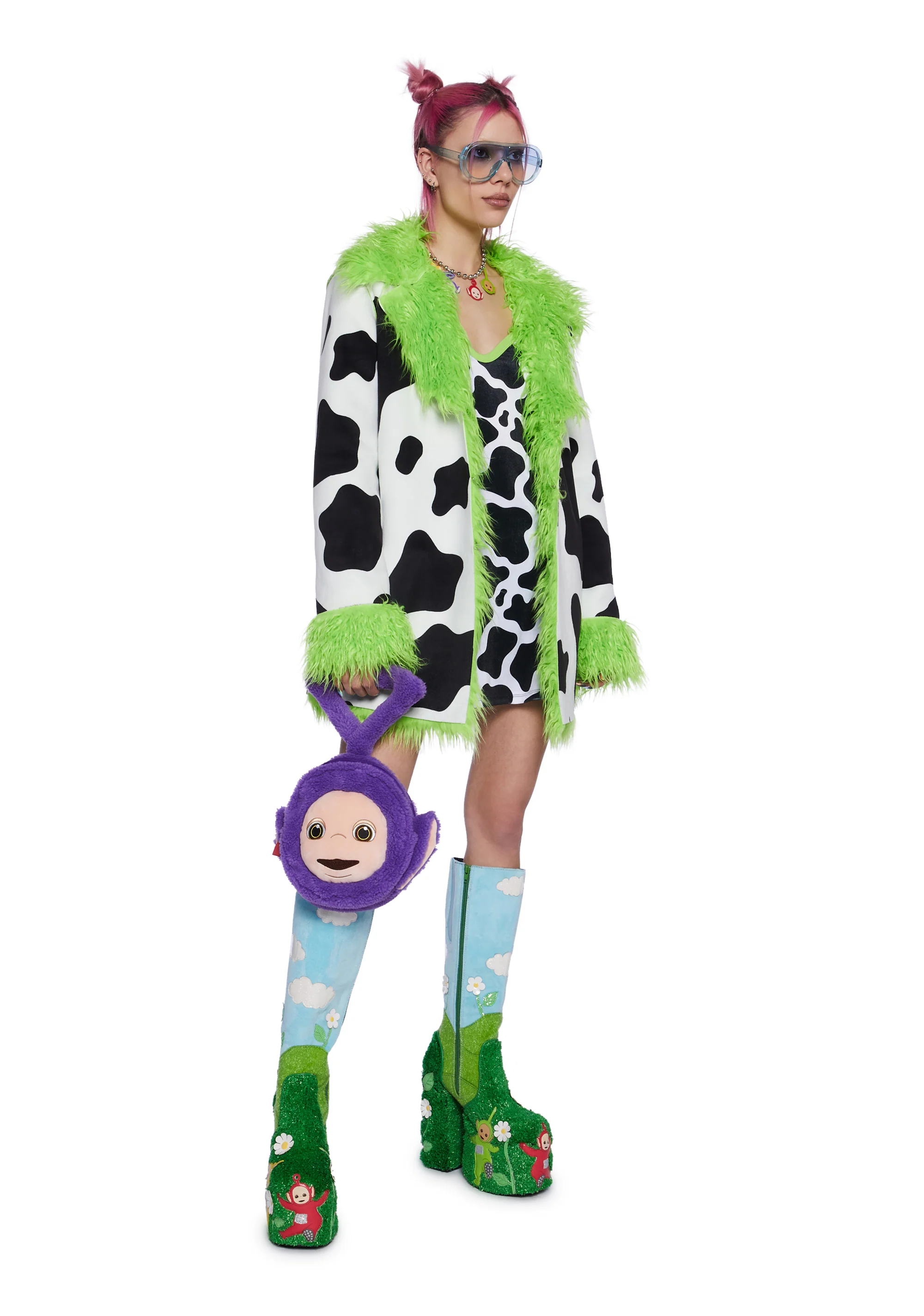 Dipsy Style Faux Fur Coat - Image 2
