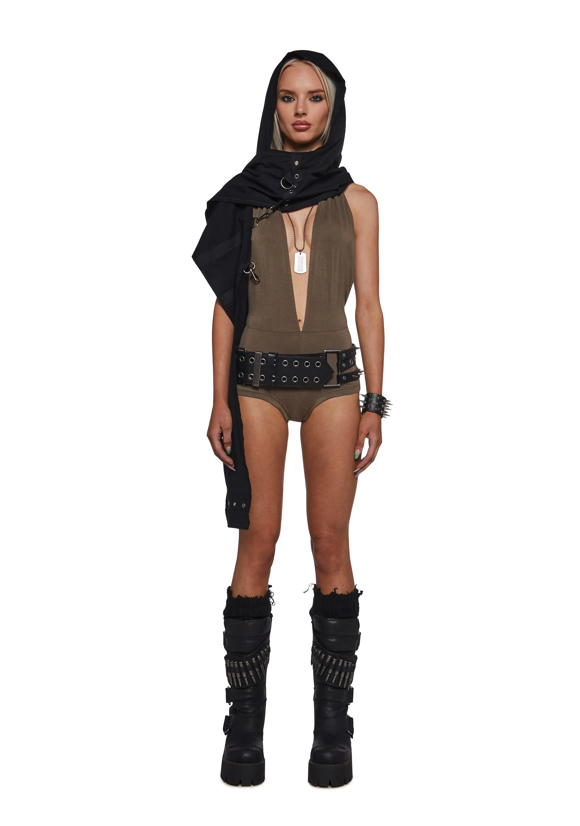 Outro Romper With Bullet Chain - Image 2