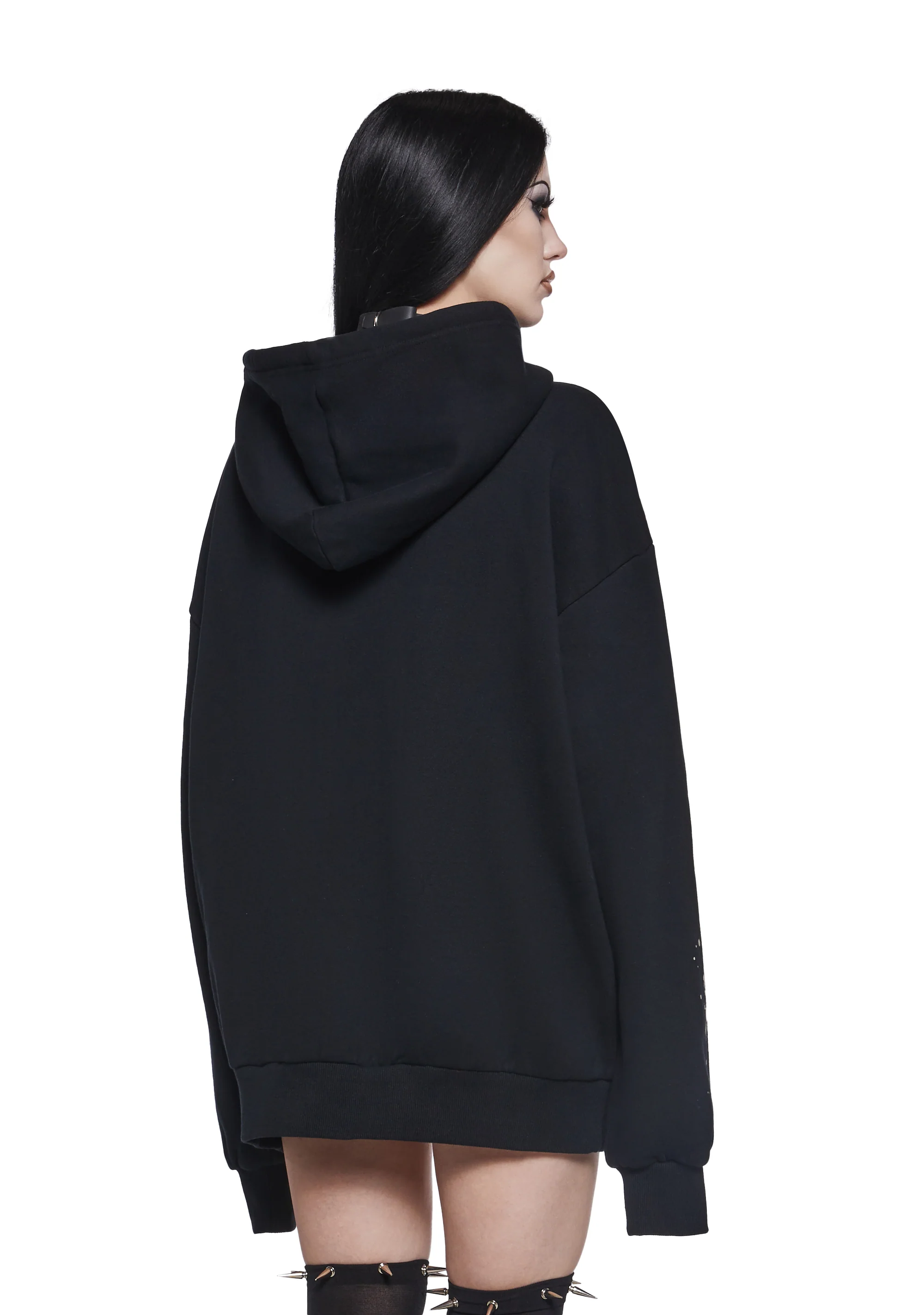 Skeleton Stories Oversized Hoodie - Image 5