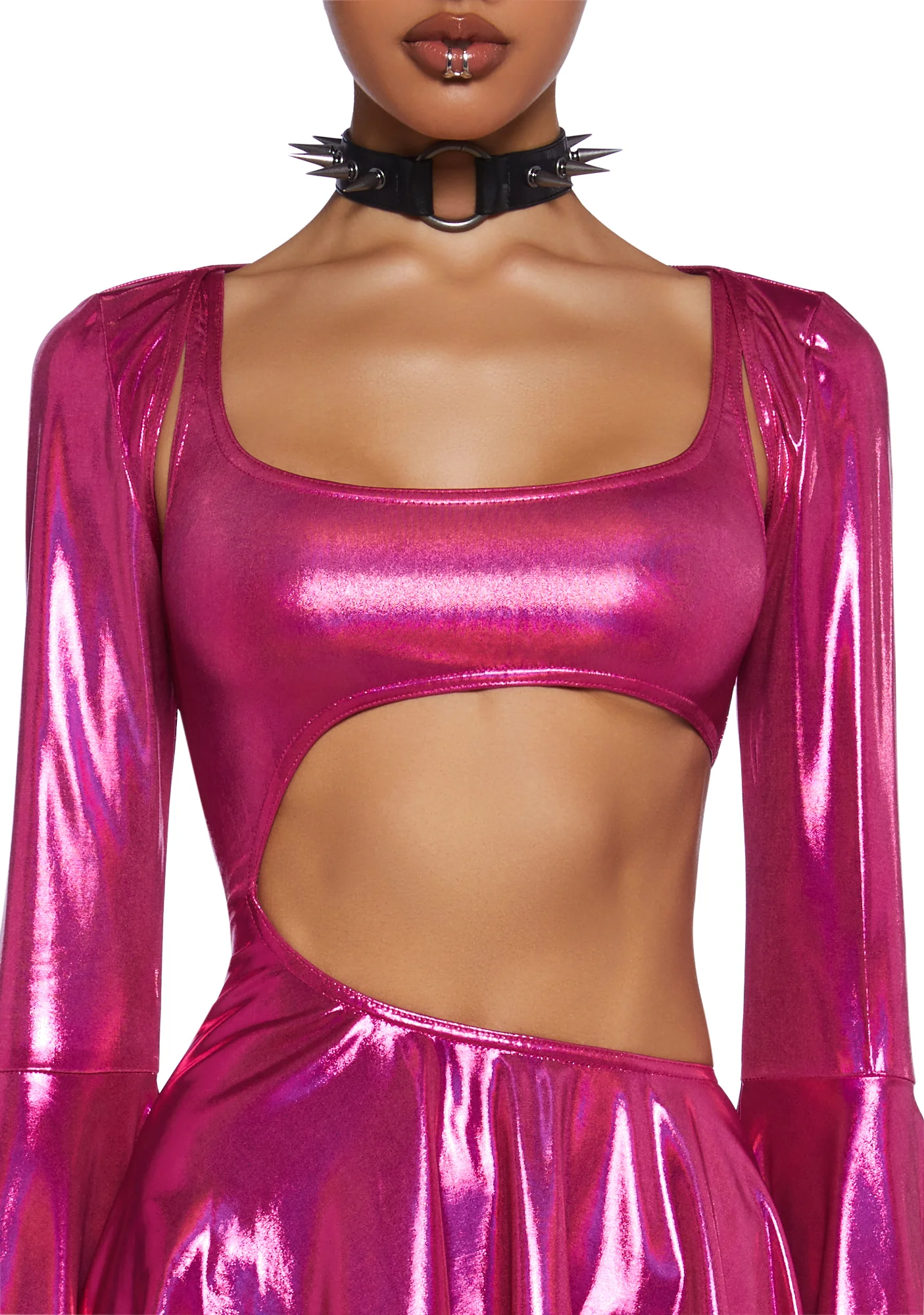 Disco Dazzler Mini Dress And Shrug Set - Image 6