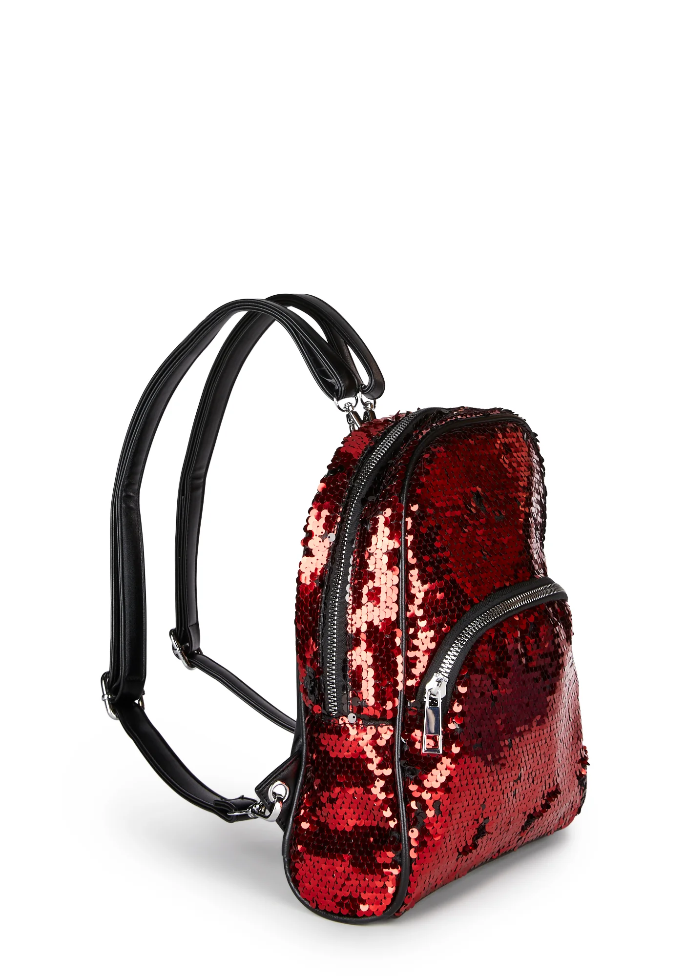 Disco Fusion Hooded Backpack - Red - Image 4