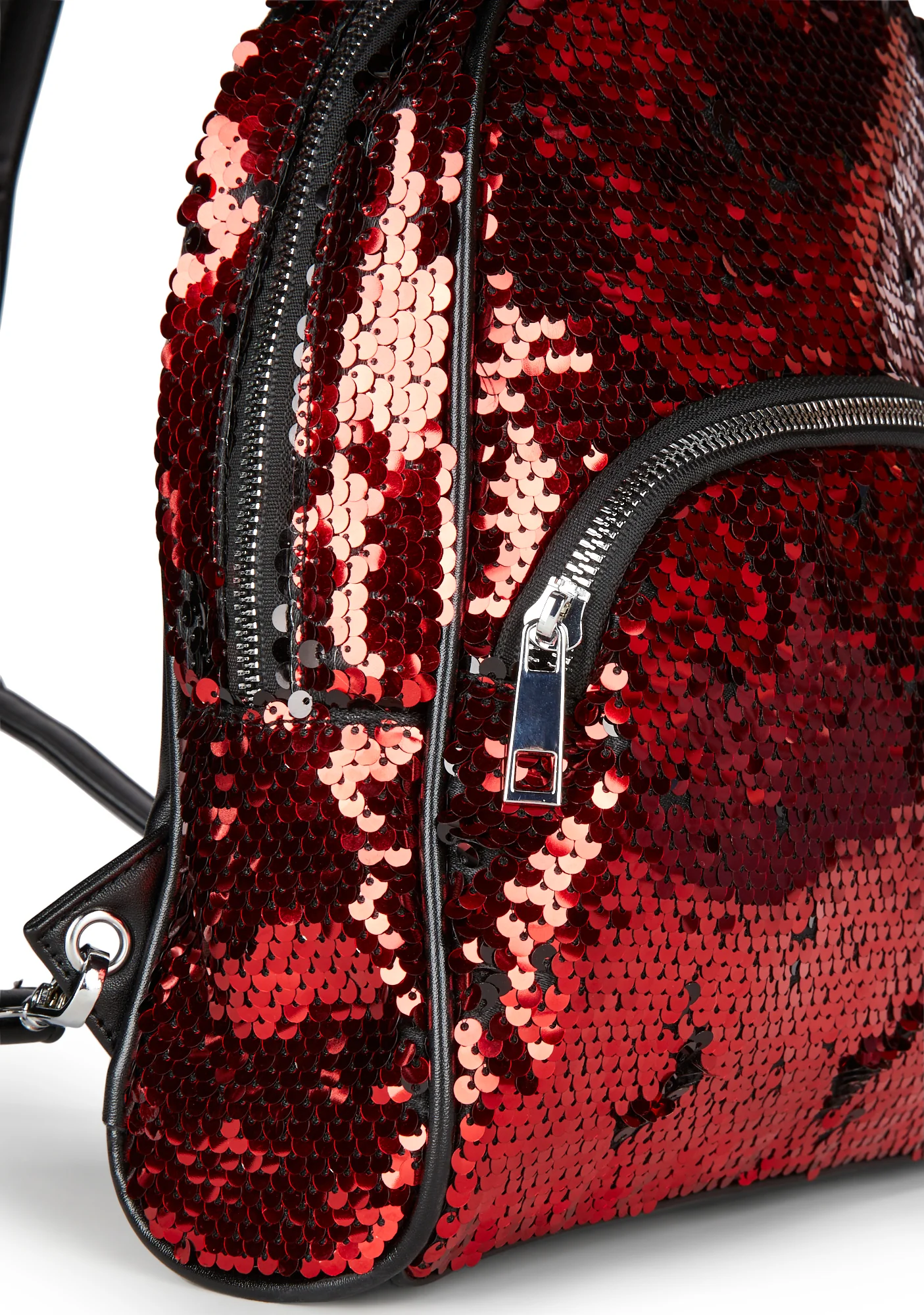 Disco Fusion Hooded Backpack - Red - Image 7