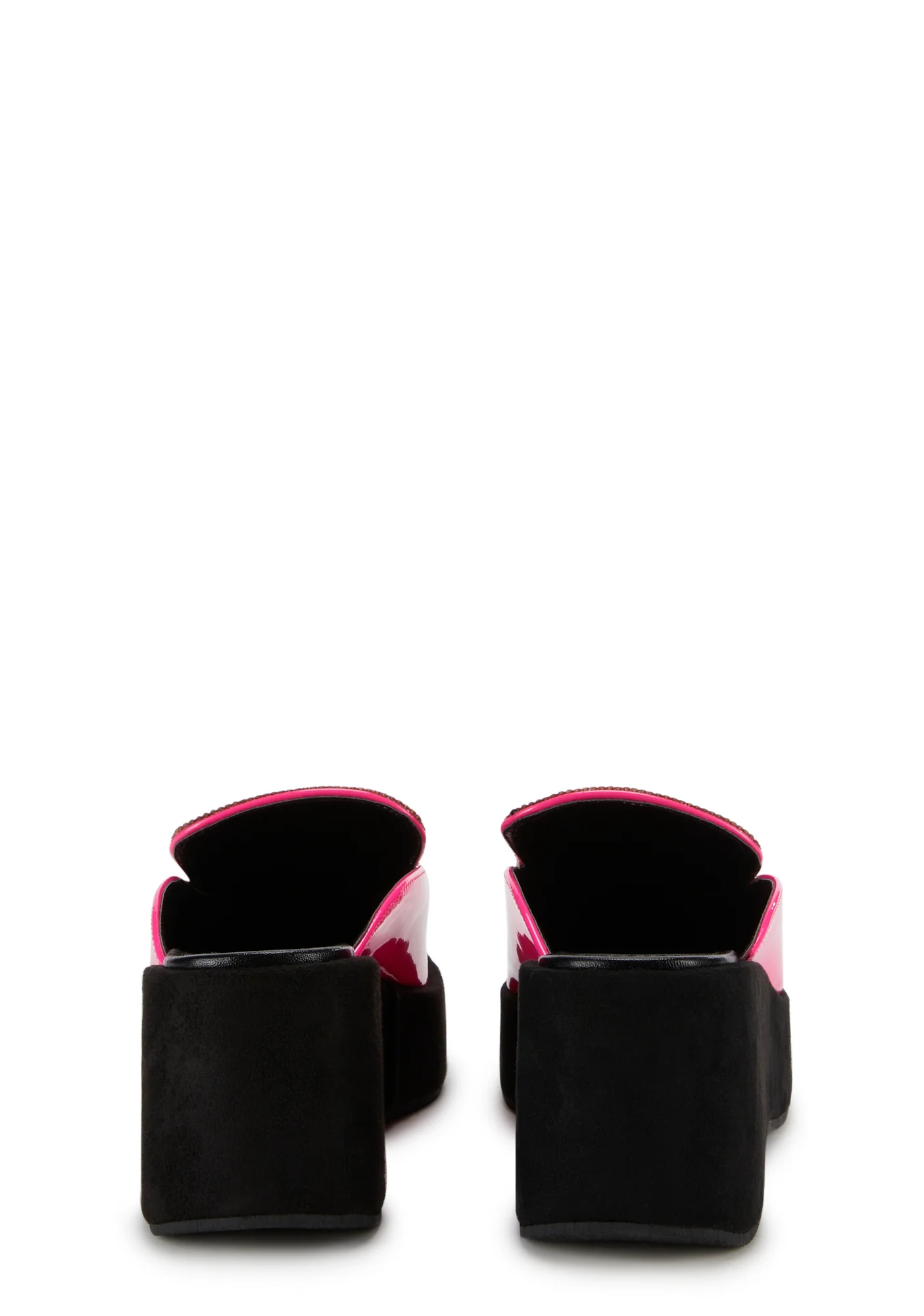 Disco Step Platform Mules - Image 4