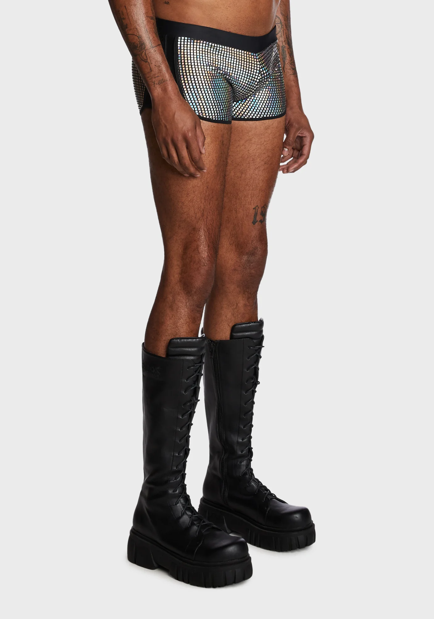 Disco Time Mens Booty Shorts - Image 3