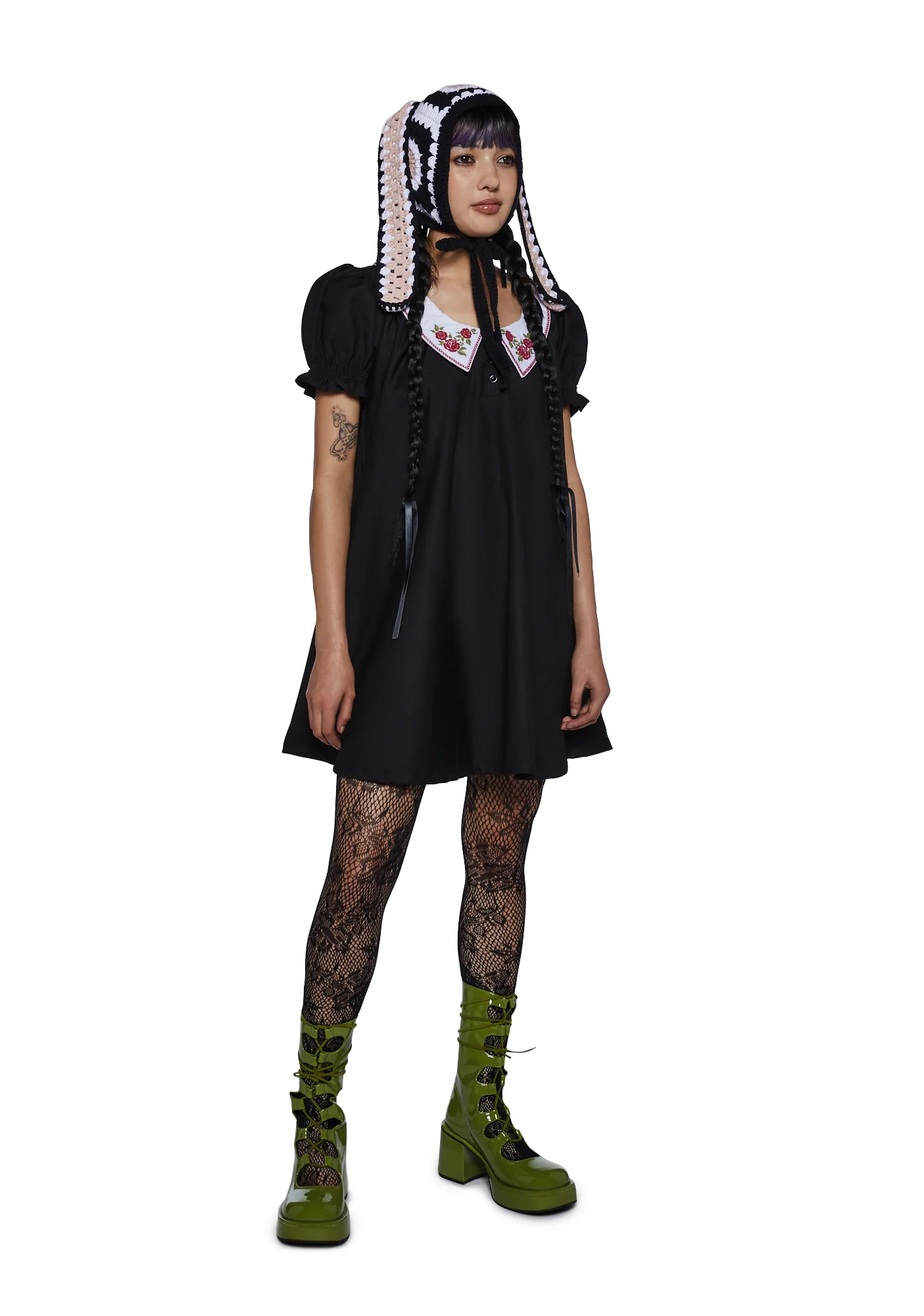 Distorted Memories Mini Dress - Image 2