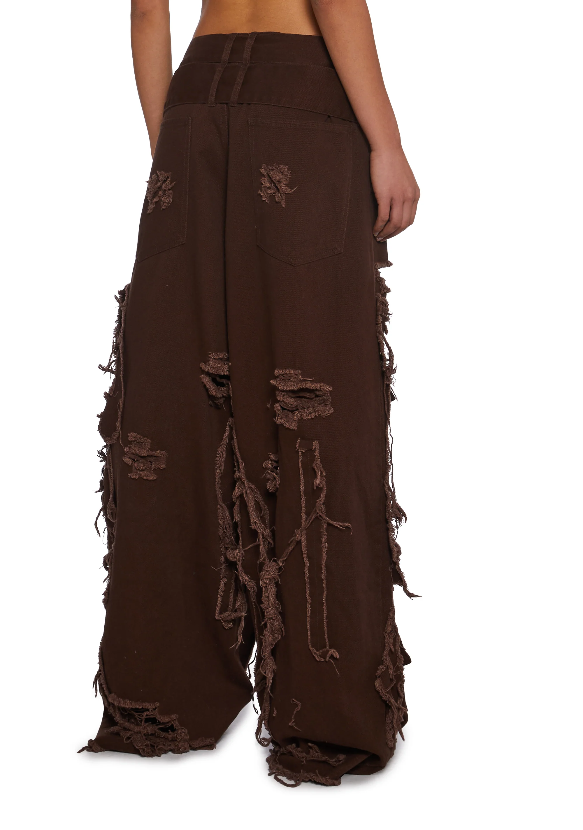 Distressed Cargo Pants - Image 4
