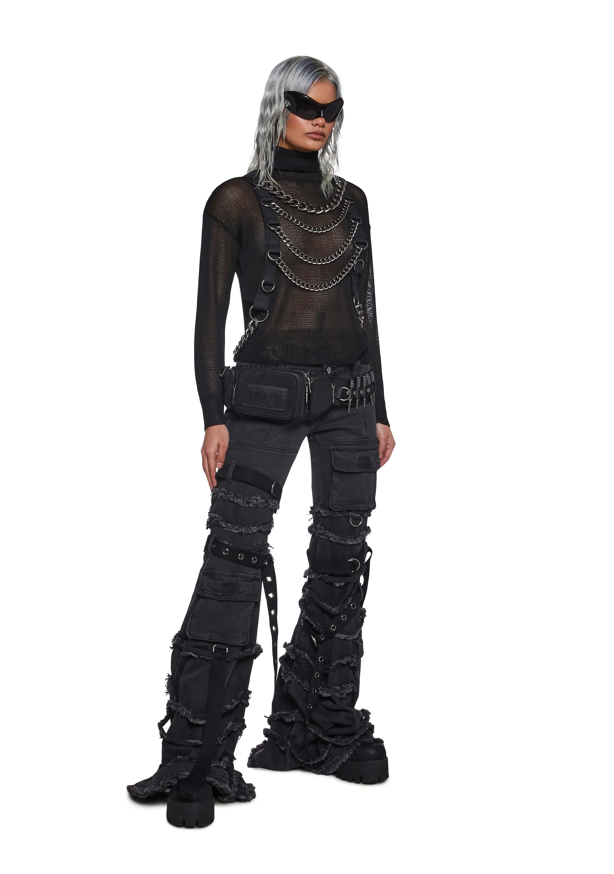Warp Strappy Cargo Pants - Image 2