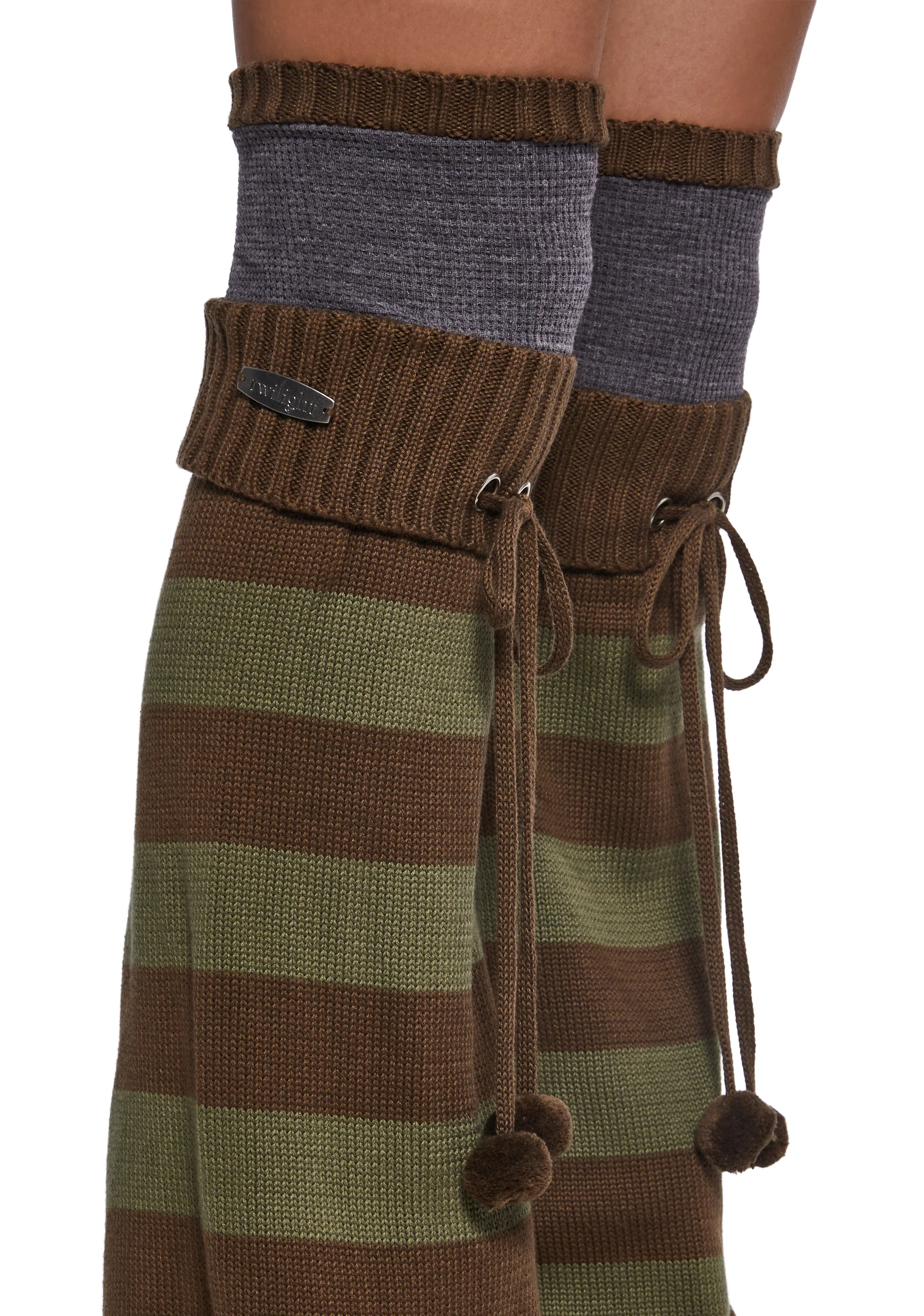 Meadow Walk Knit Leg Warmers - Image 2
