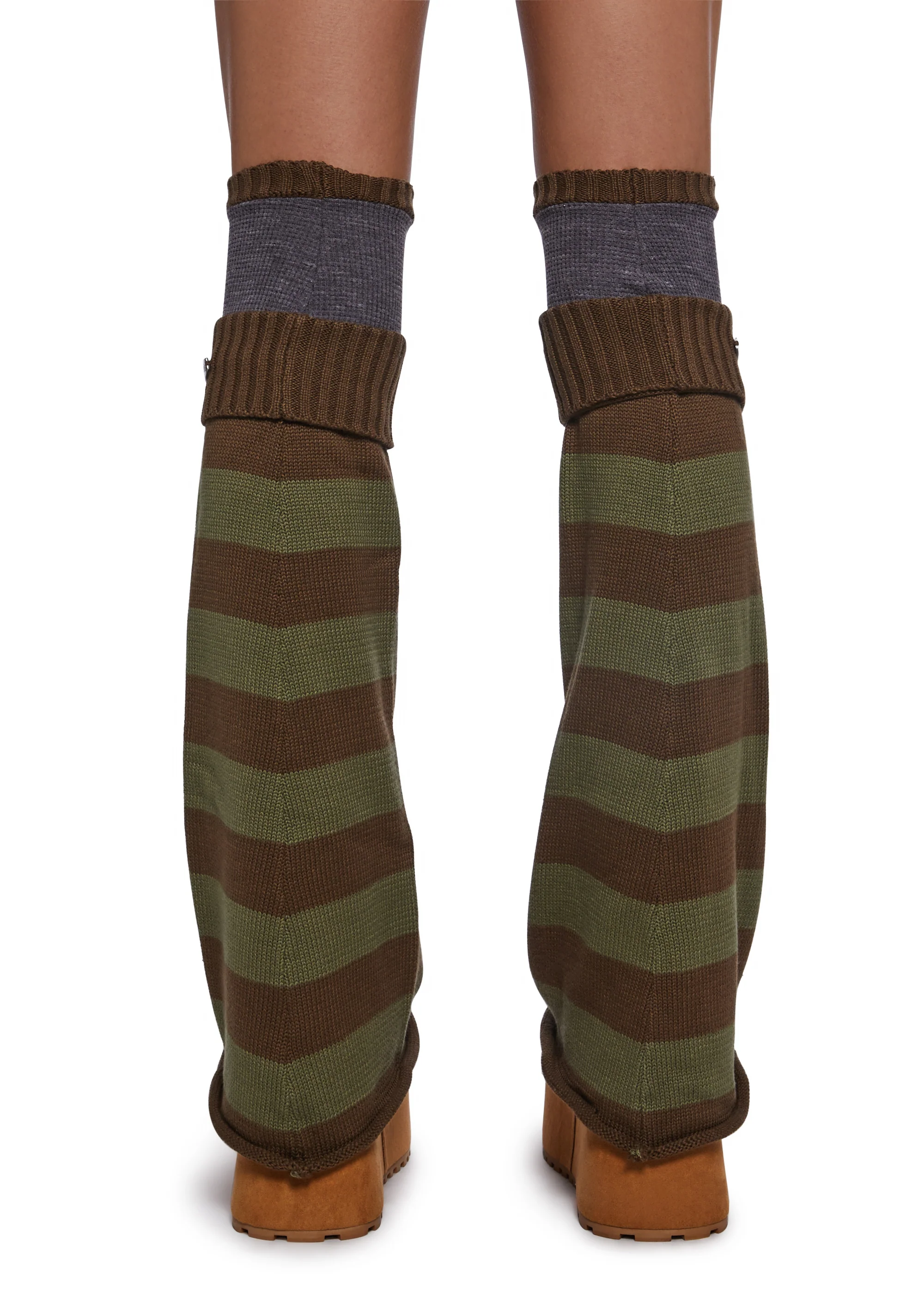 Meadow Walk Knit Leg Warmers - Image 4