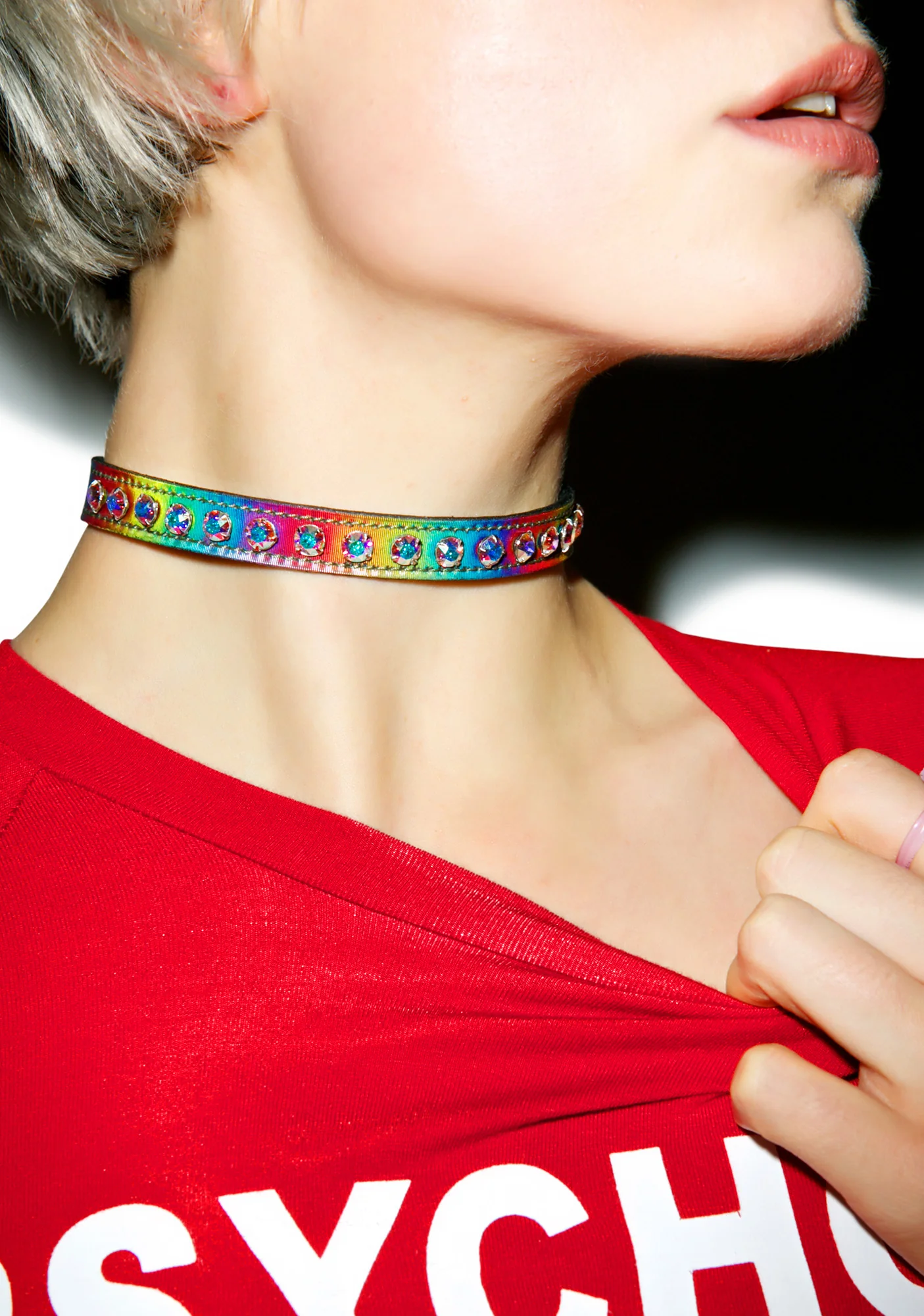 Diva Aurora Borealis Choker - Image 6