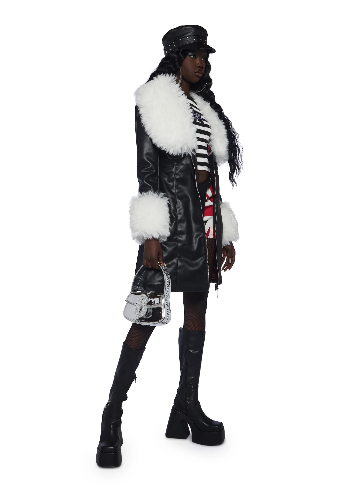 Diva Day Out Trench Coat - Image 2