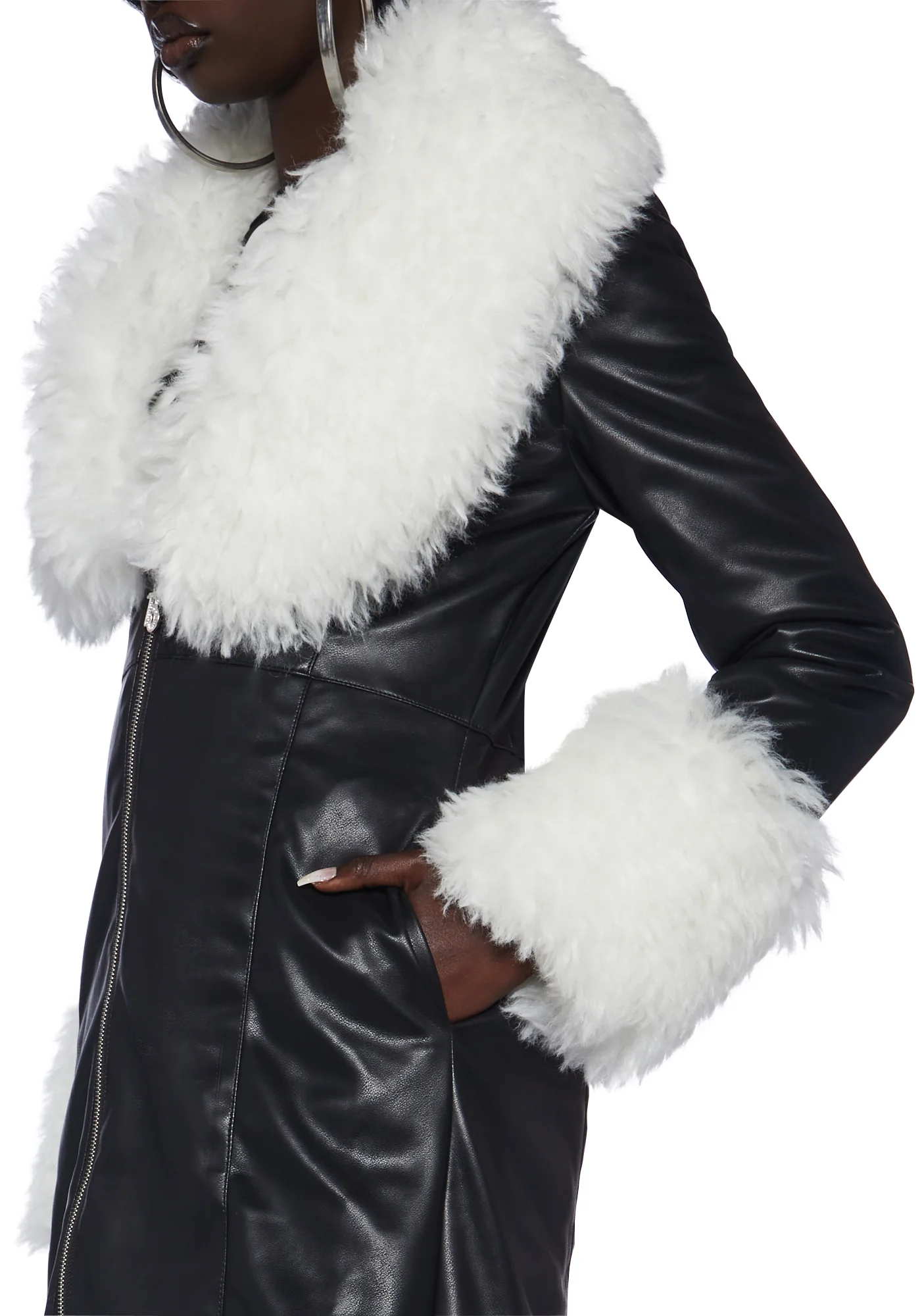 Diva Day Out Trench Coat - Image 5