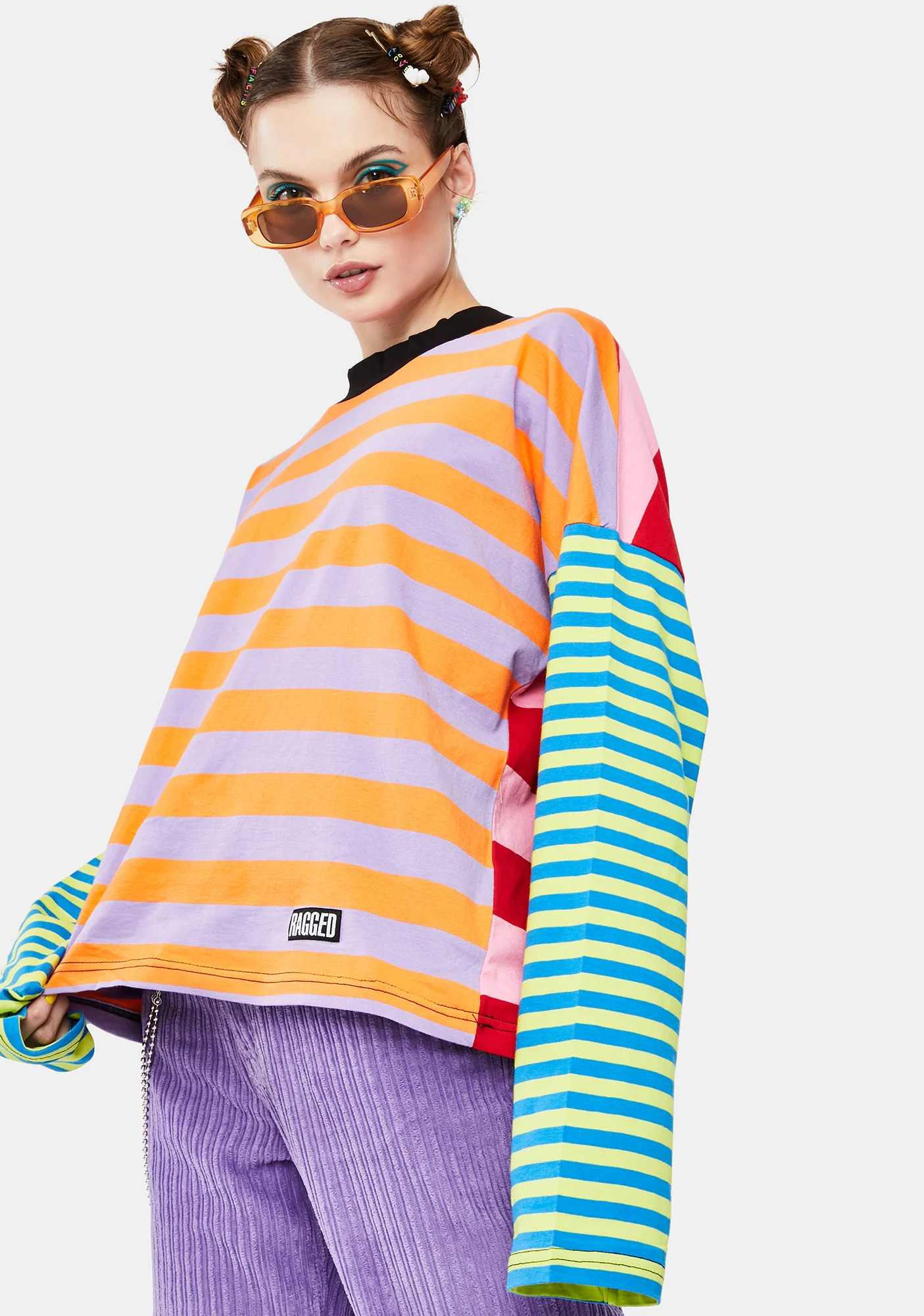 Dive Striped Long Sleeve Tee - Image 2