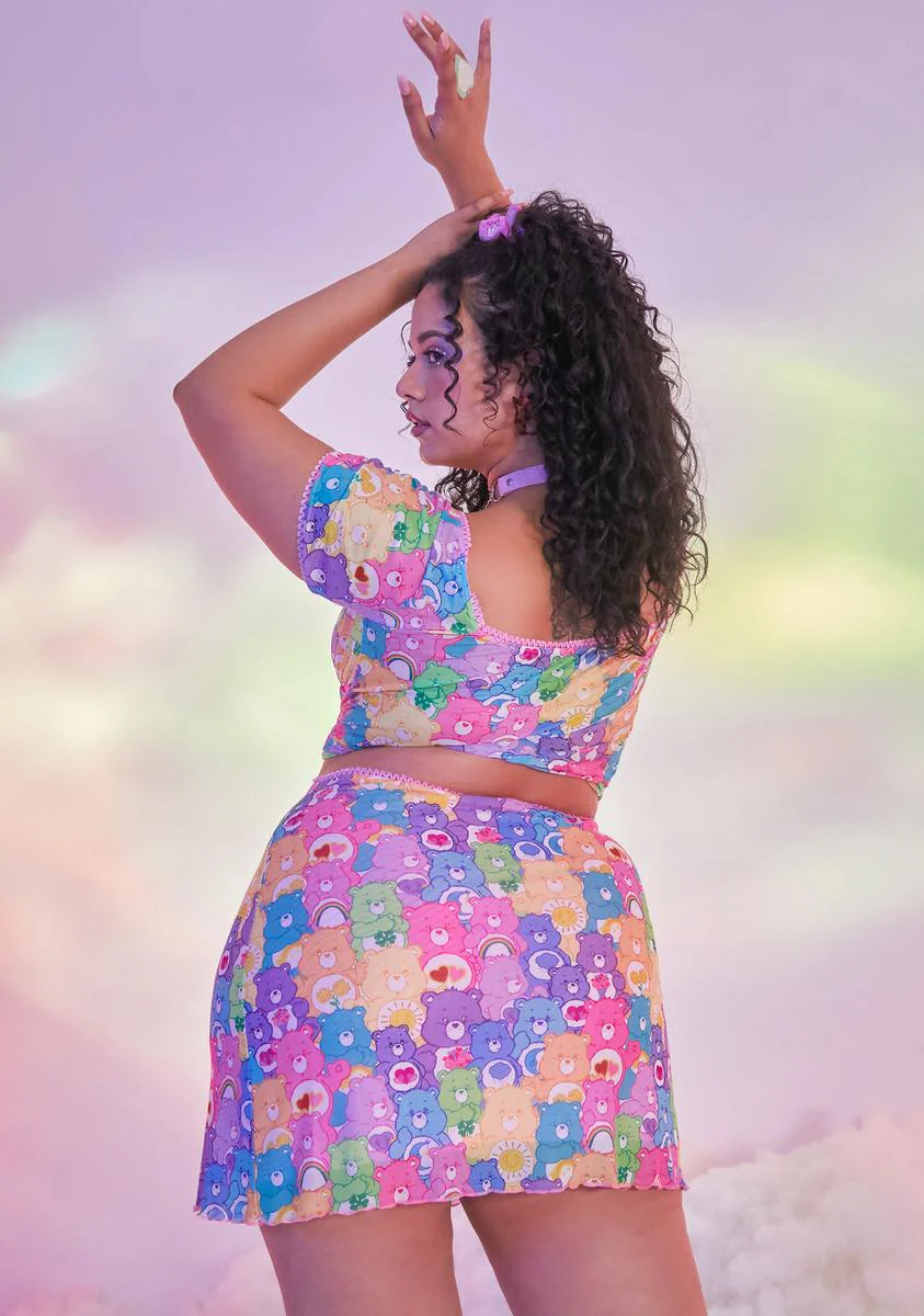 Divine Dream Chaser Mesh Mini Skirt - Image 4