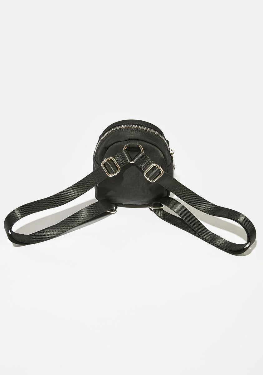 DK Embroidered Mini Backpack - Image 3
