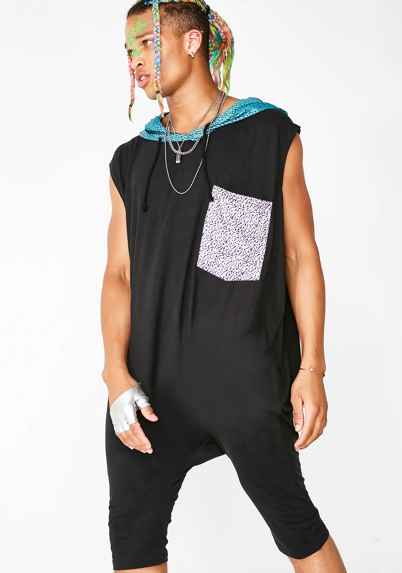 Do Re Mi Unisexx Hooded Romper - Image 2