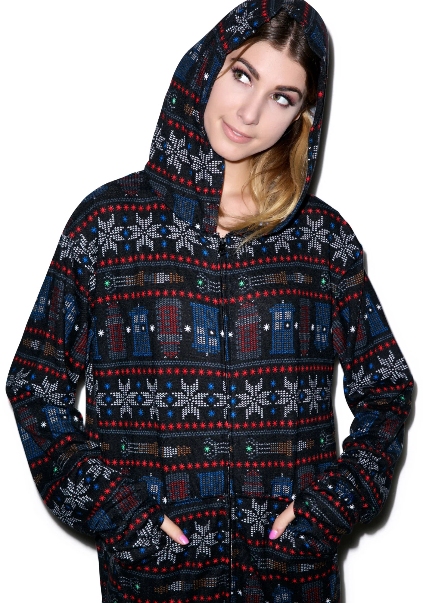 Doctor Who Snow Flake Onsie - Image 4
