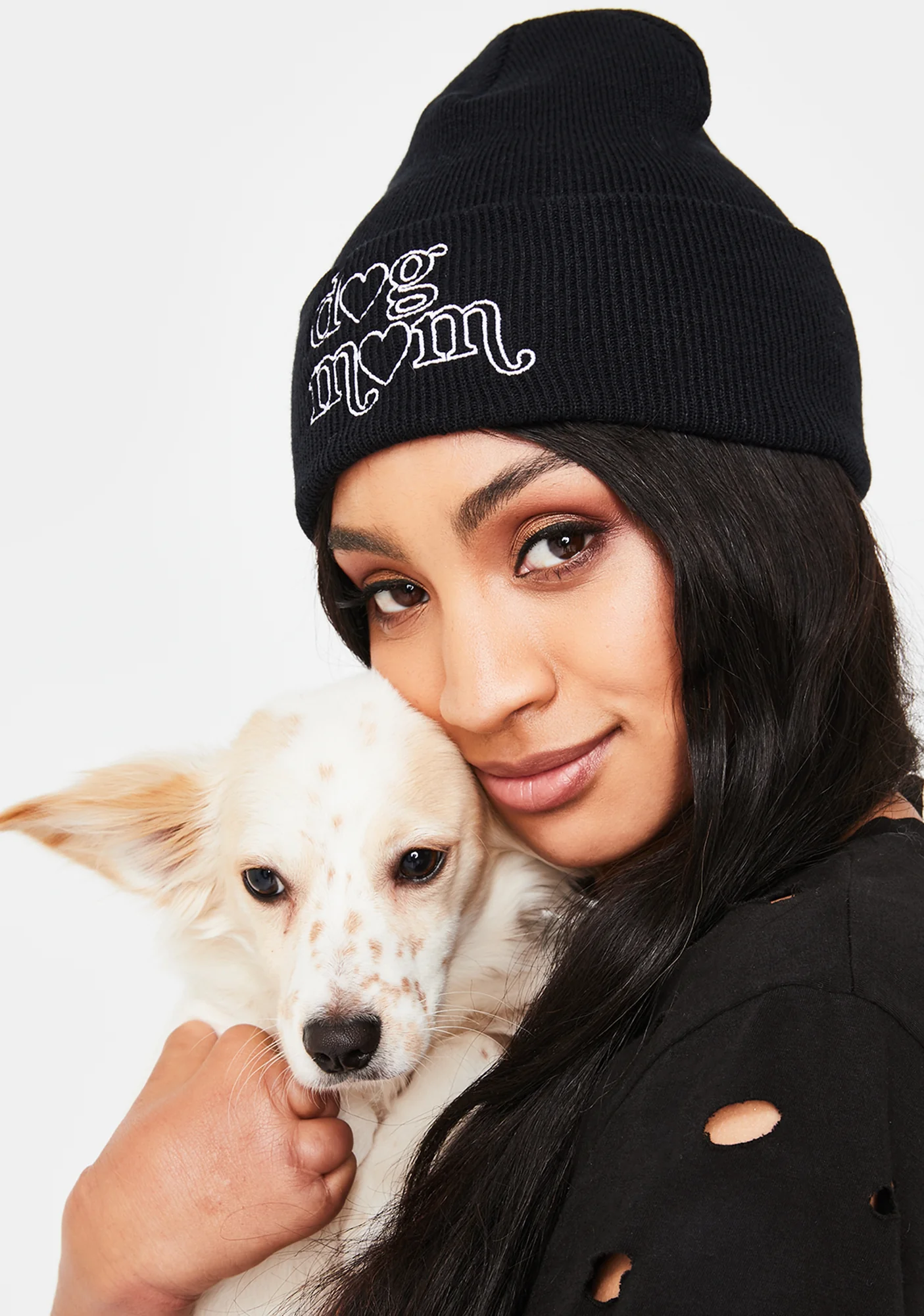 Dog Mom Beanie - Image 2