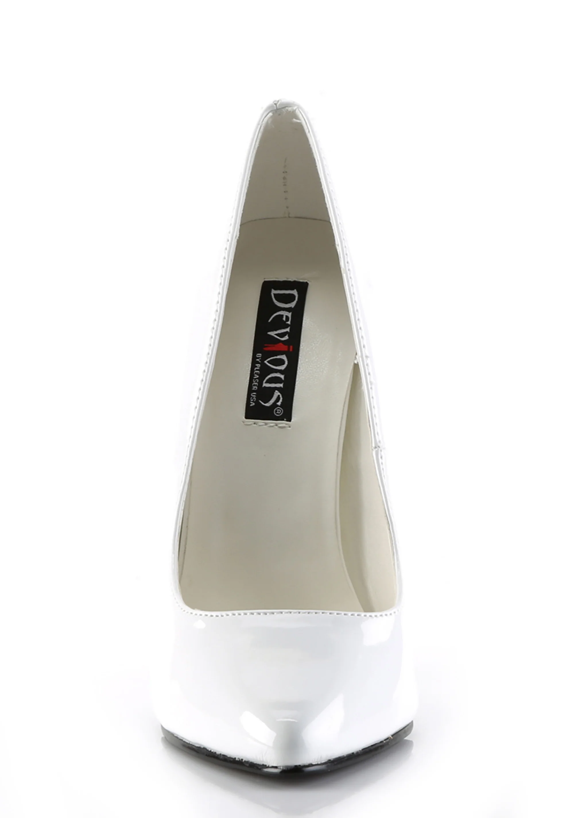 Domina-420 Classic Pumps-White - Image 3
