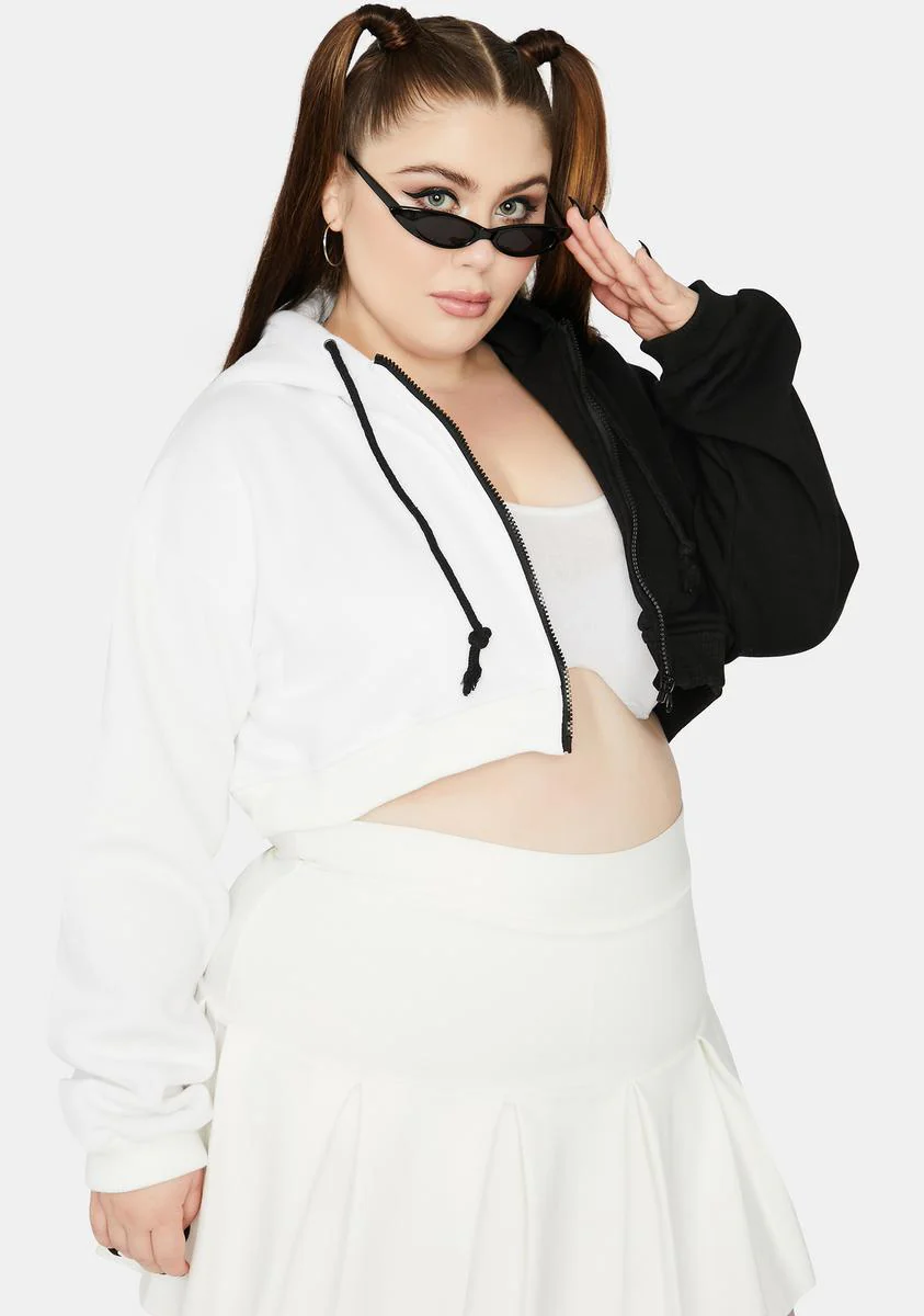 Domino Ur Two Face Zip Up Hoodie - Image 2