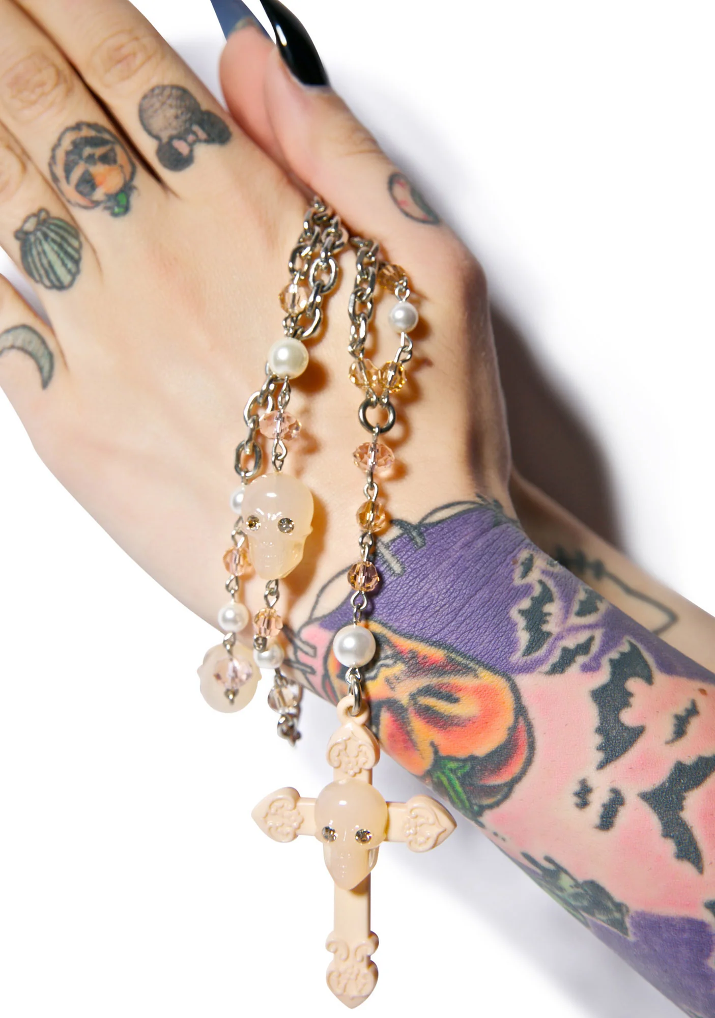 Don't Cross Me Rosary Necklace - Image 9