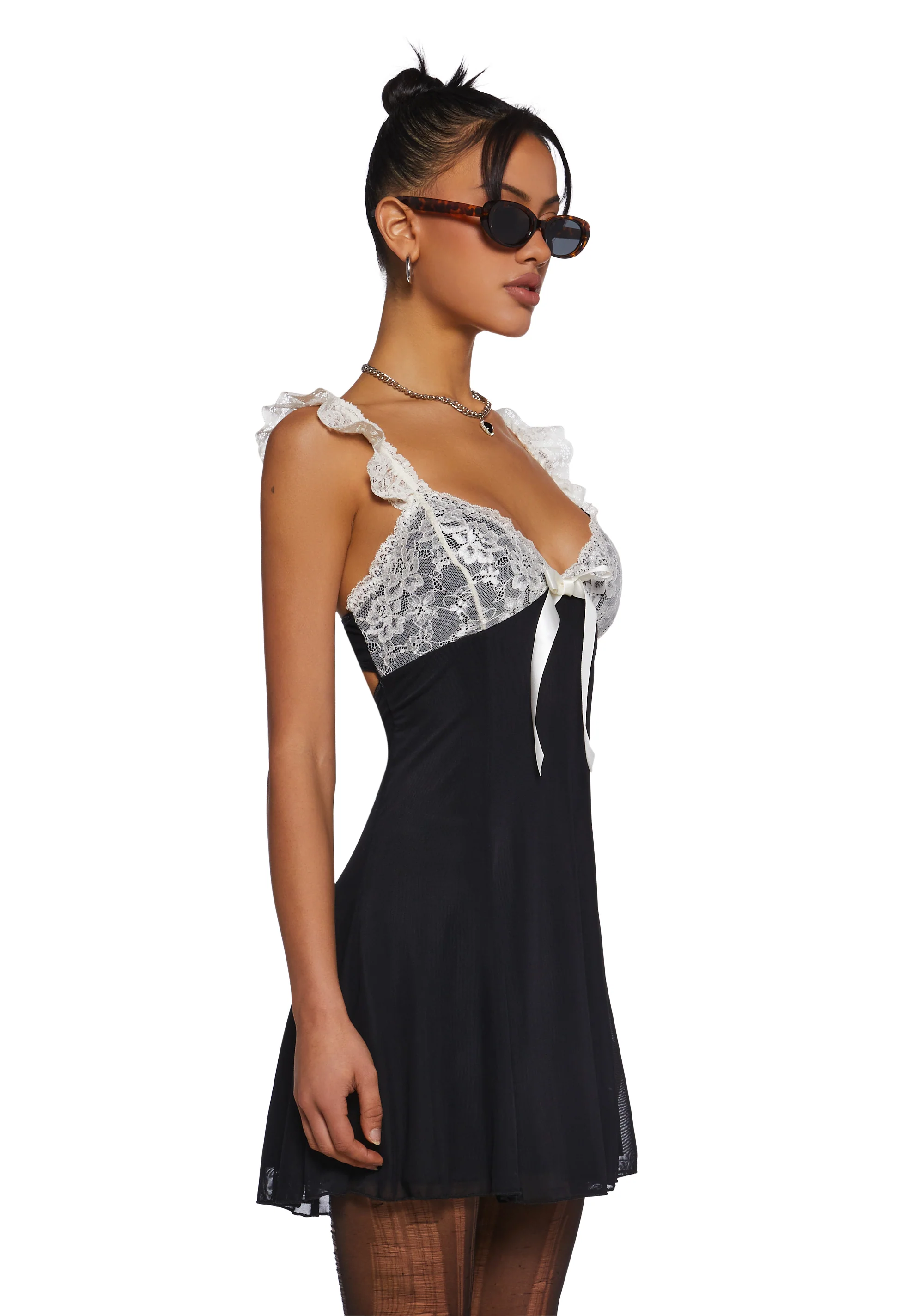 Double Date Mini Dress - Image 3