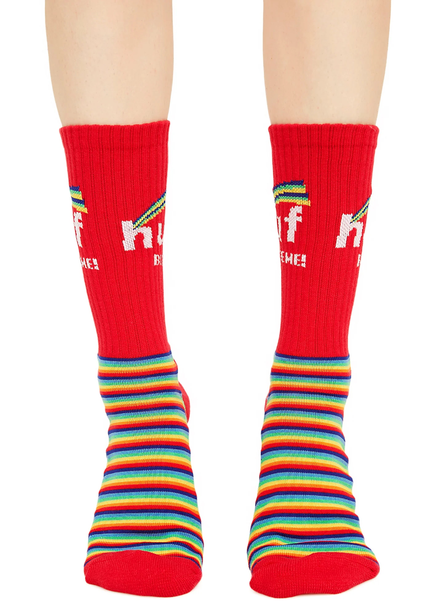 Double Rainbow Crew Socks - Image 3