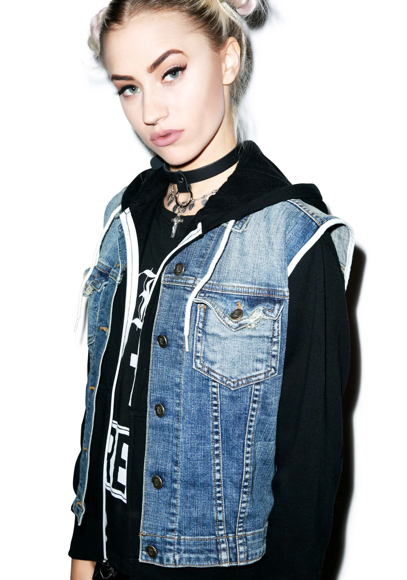 Double Vest Hoodie - Image 4